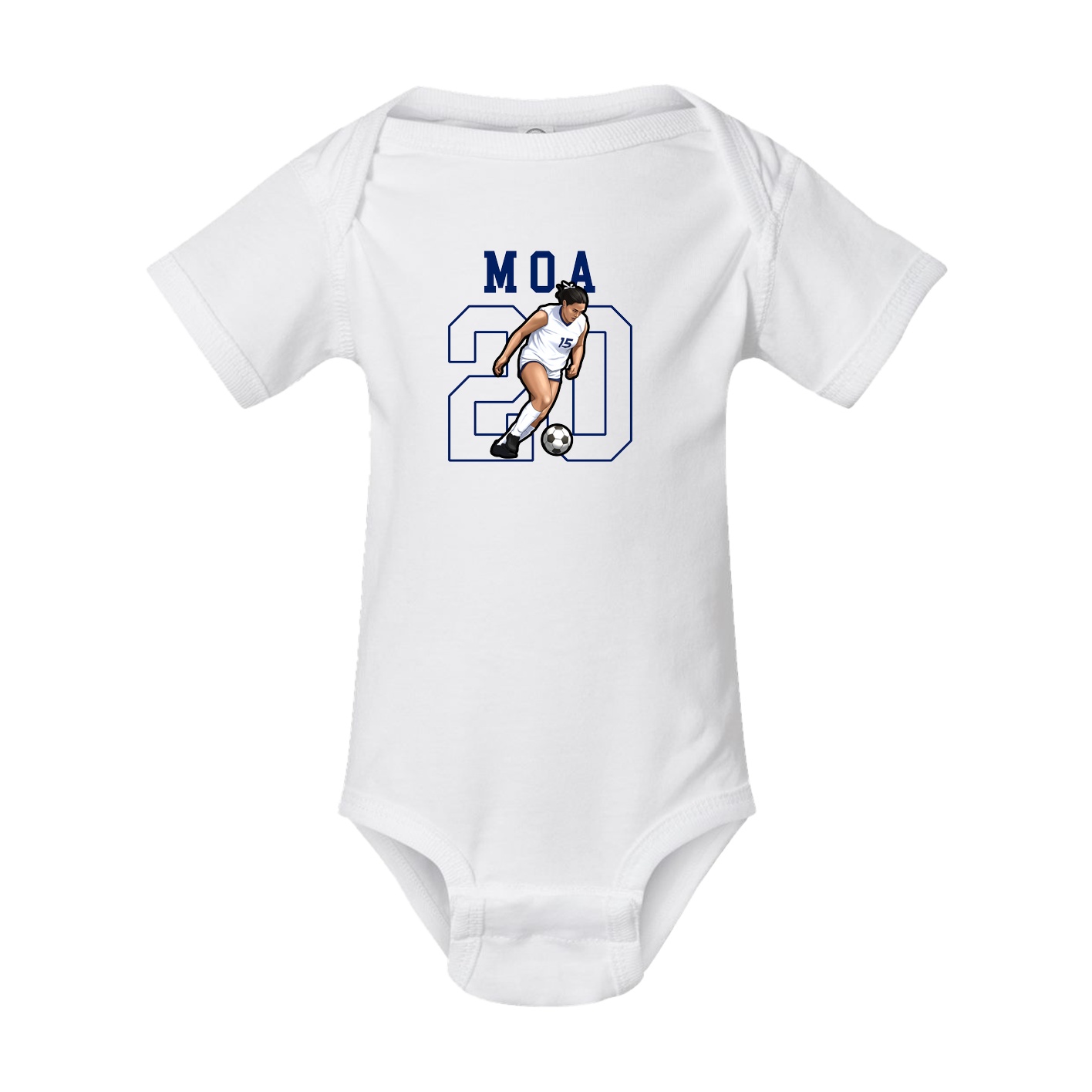 Baby Onesie — Shirsey in White