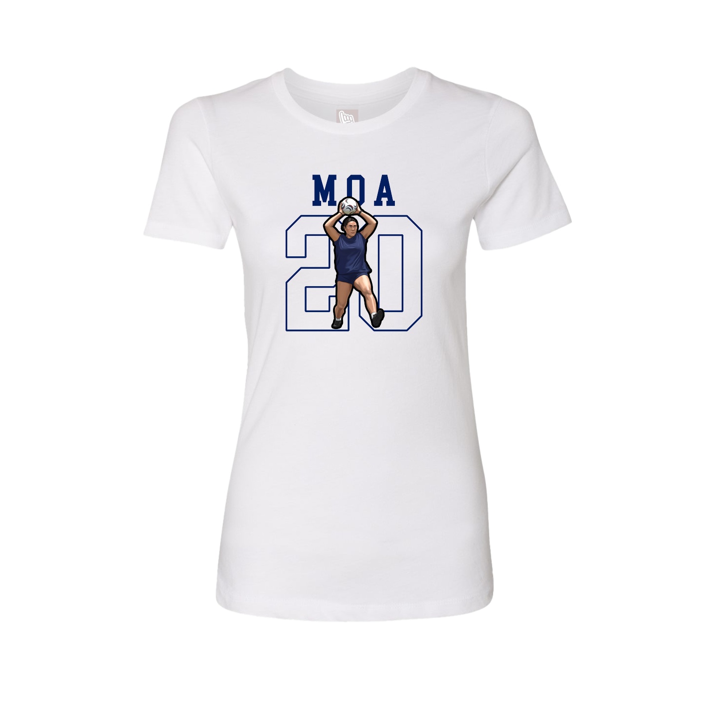 Fitted Women's Tee — Shirsey in White