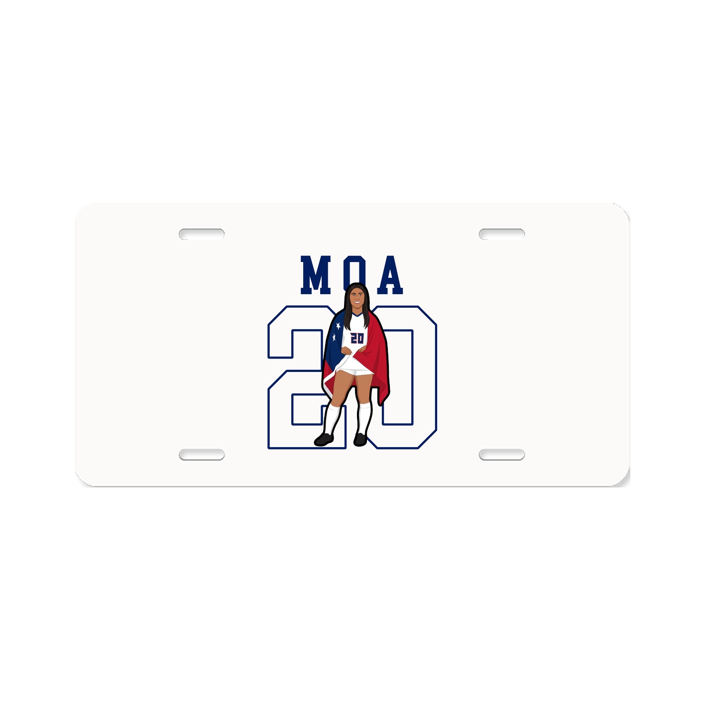 License Plate — Shirsey in Classic