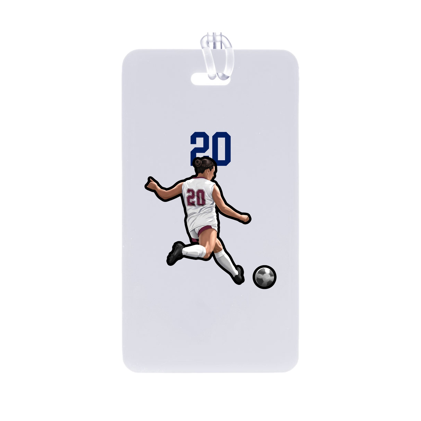 Bag Tag — Number Top in Classic