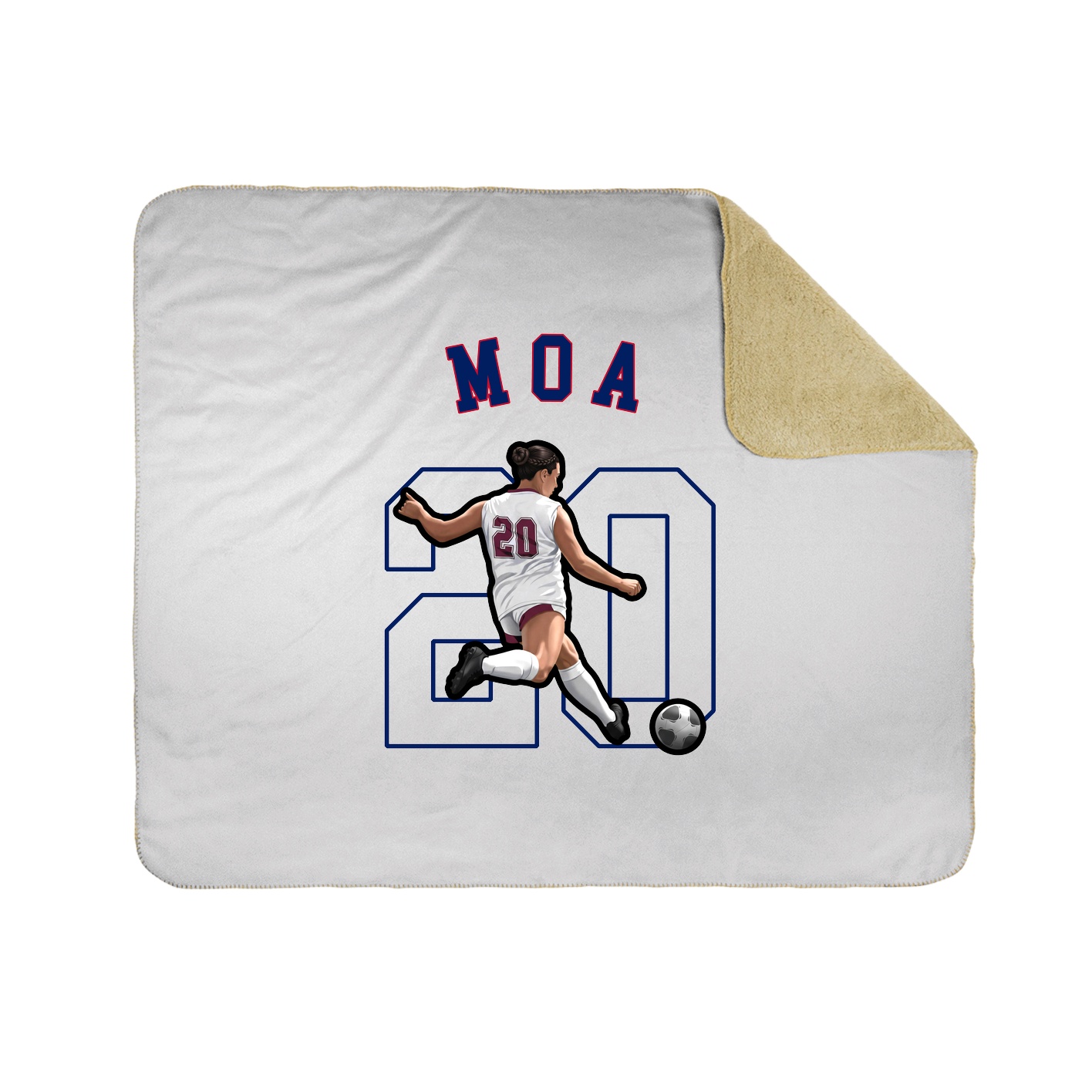 Throw Blanket — Shirsey Arch in White