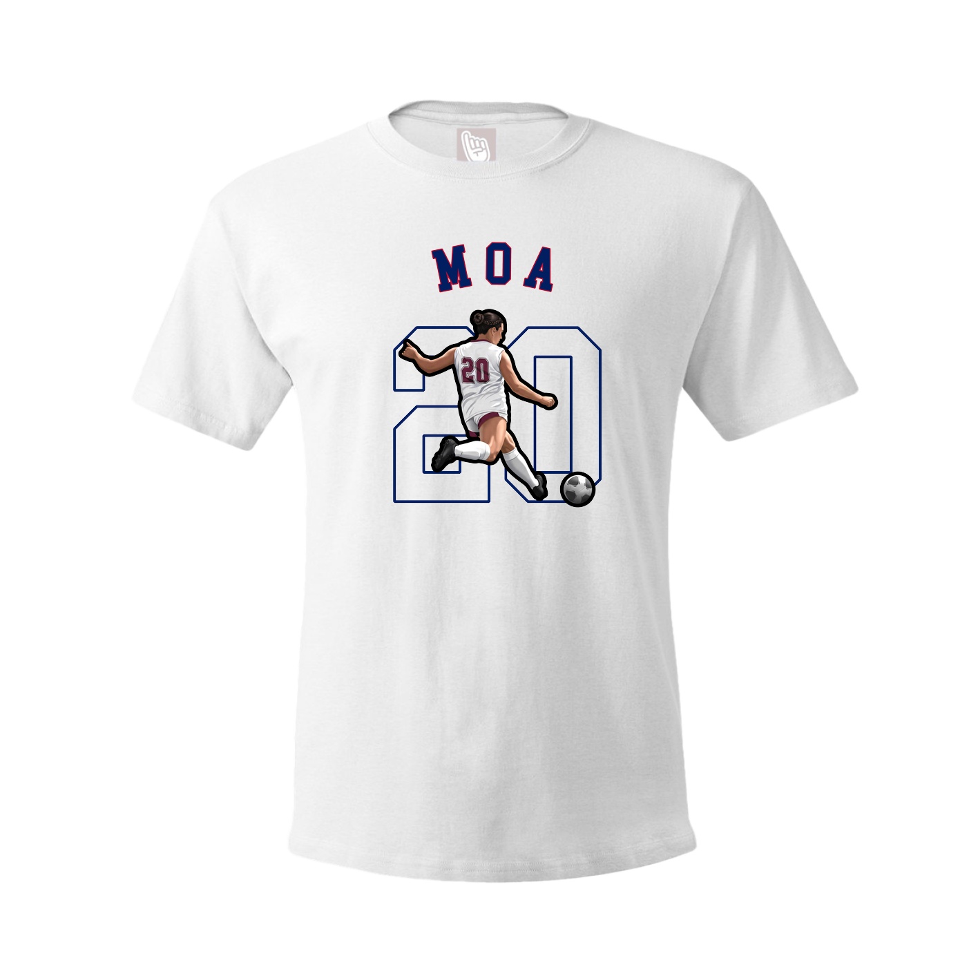 Youth Tee — Shirsey Arch in White