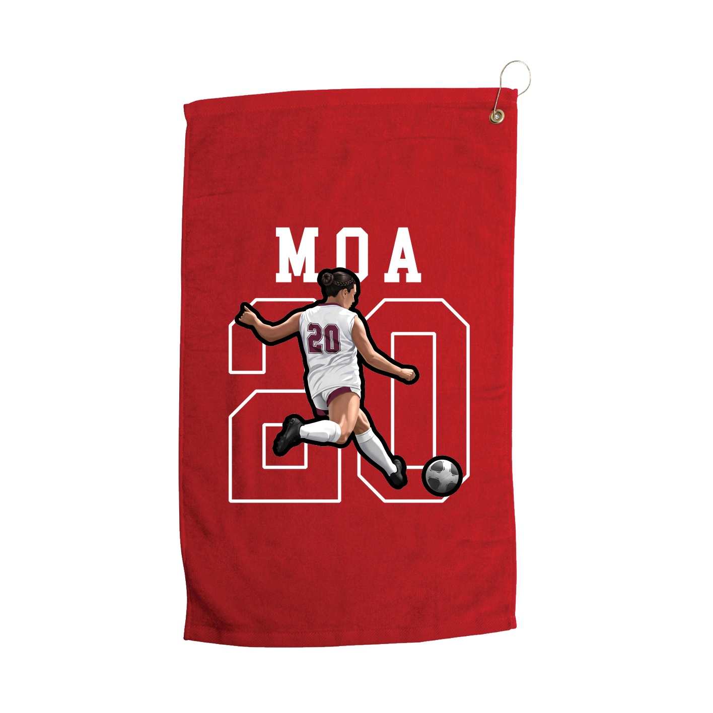 Golf Towel — Shirsey in Red