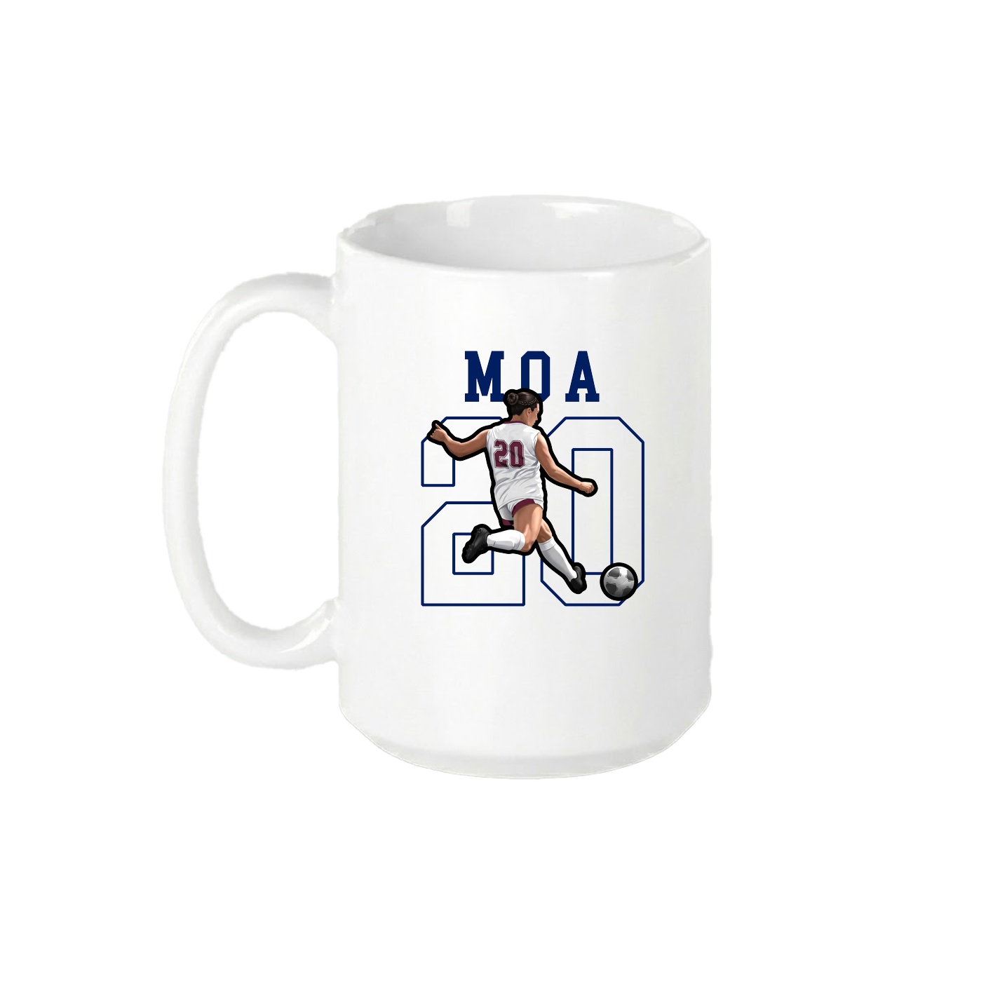 15oz Coffee Mug — Shirsey in White