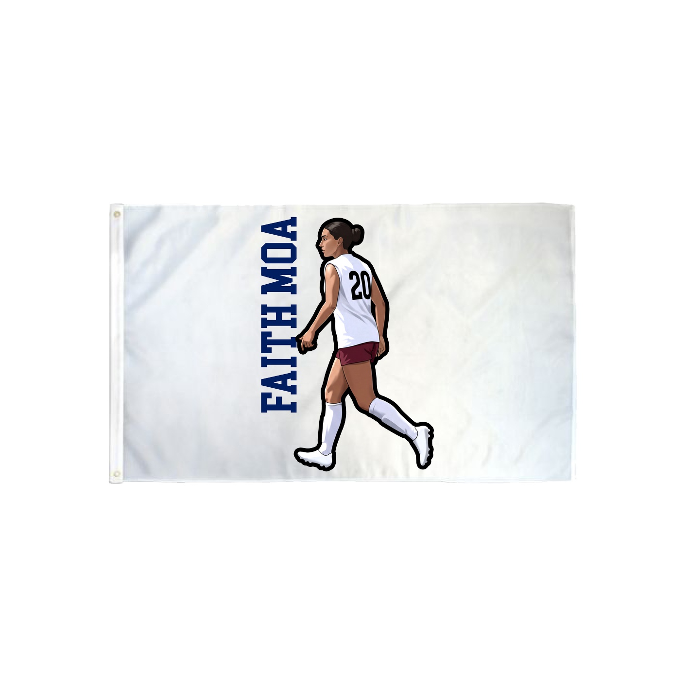 3x5 Flag — Name Vertical in Classic