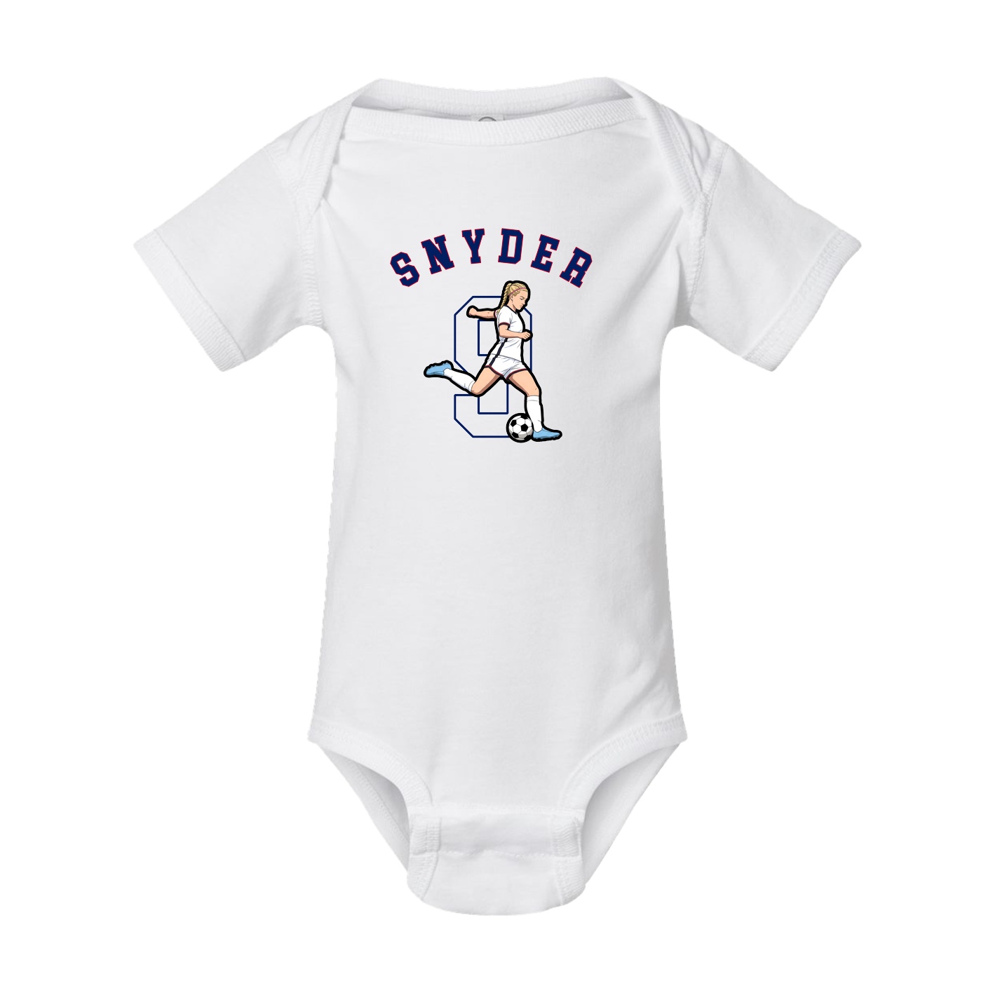 Baby Onesie — Shirsey Arch in White