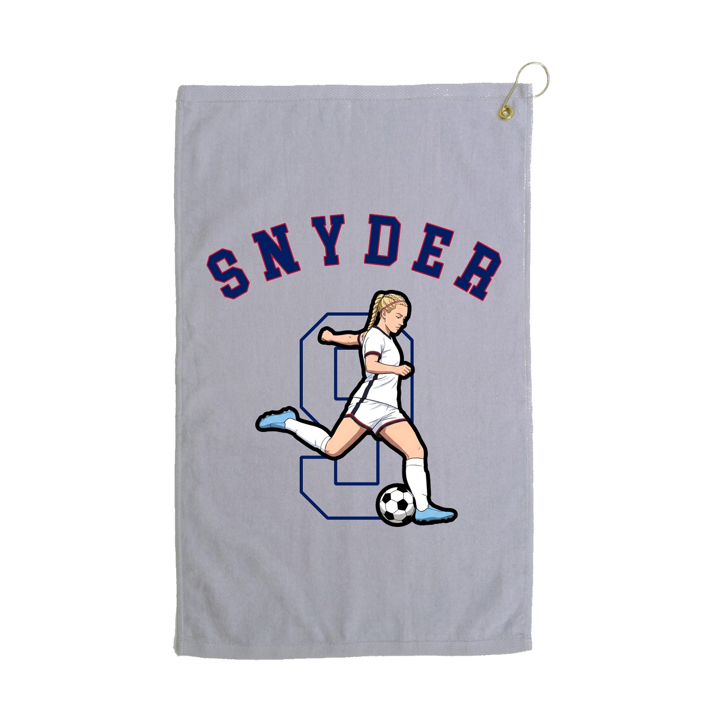 Golf Towel — Shirsey Arch in Grey