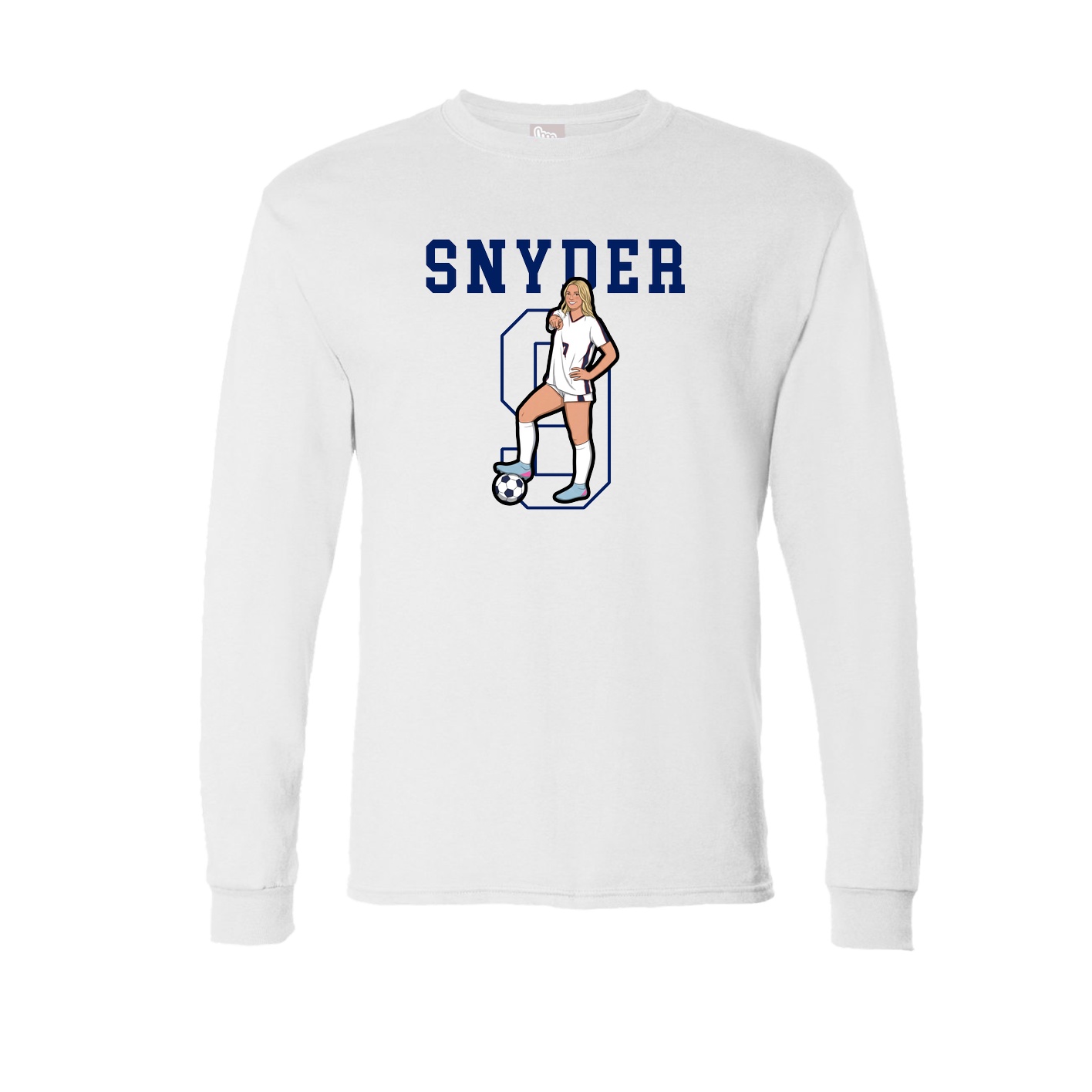 Long Sleeve Tee — Shirsey in White