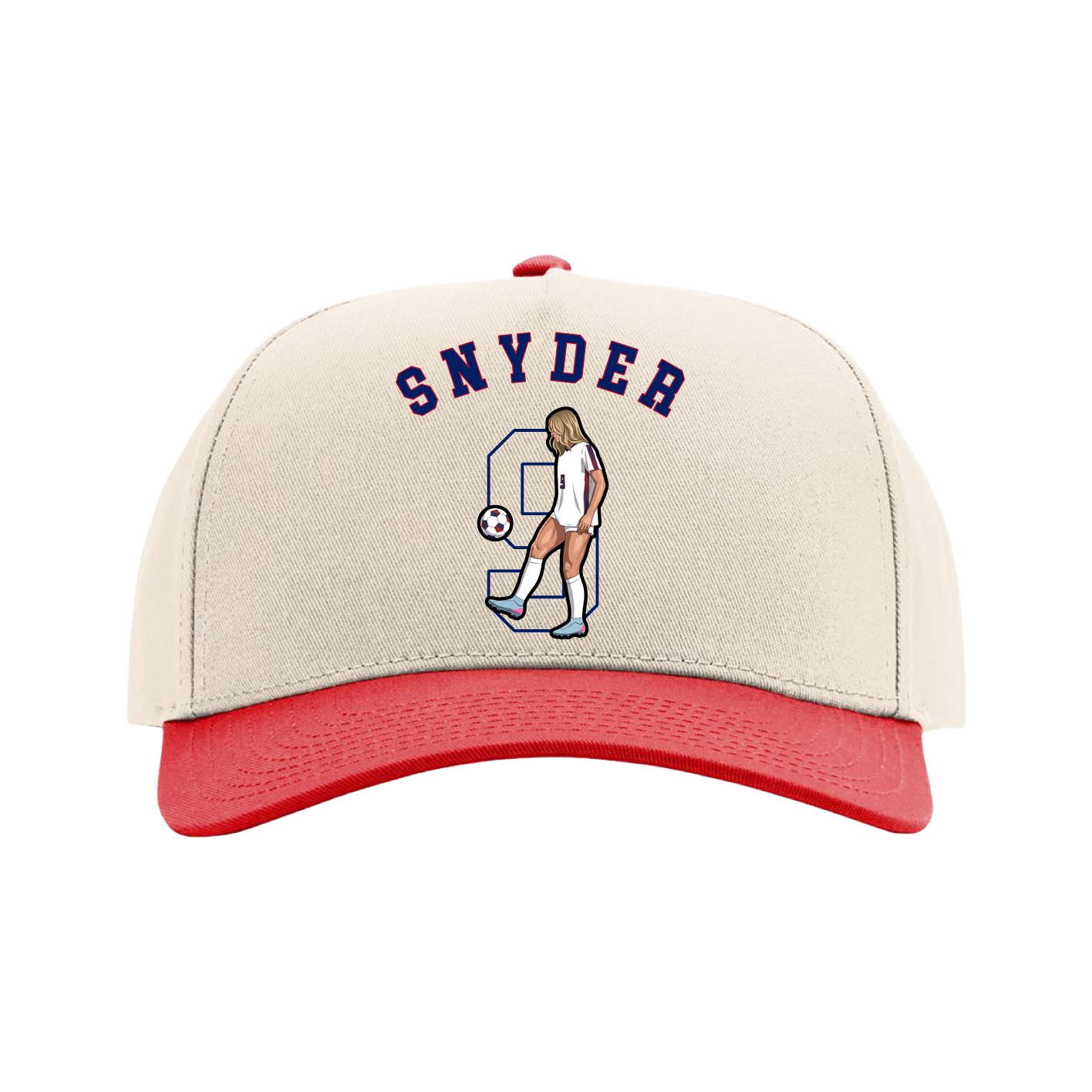 Full Fabric Five-Panel Champ Cap