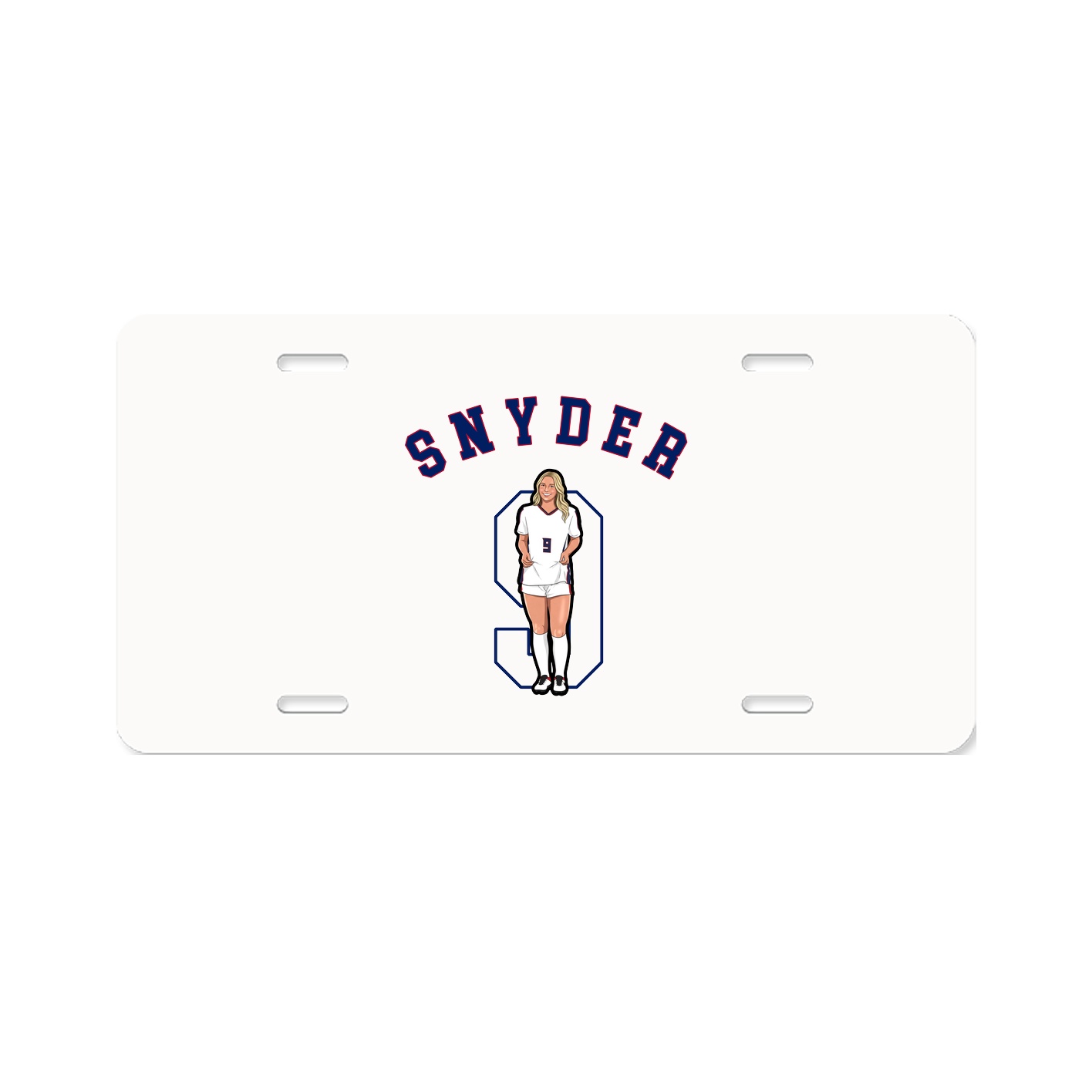 License Plate — Shirsey Arch in Classic