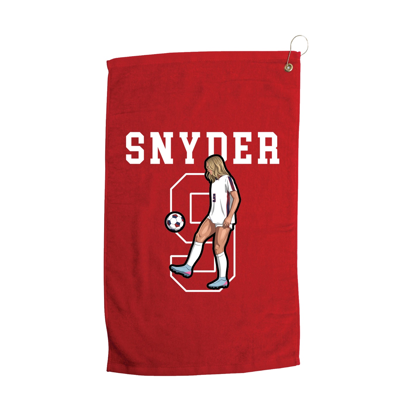 Golf Towel — Shirsey in Red