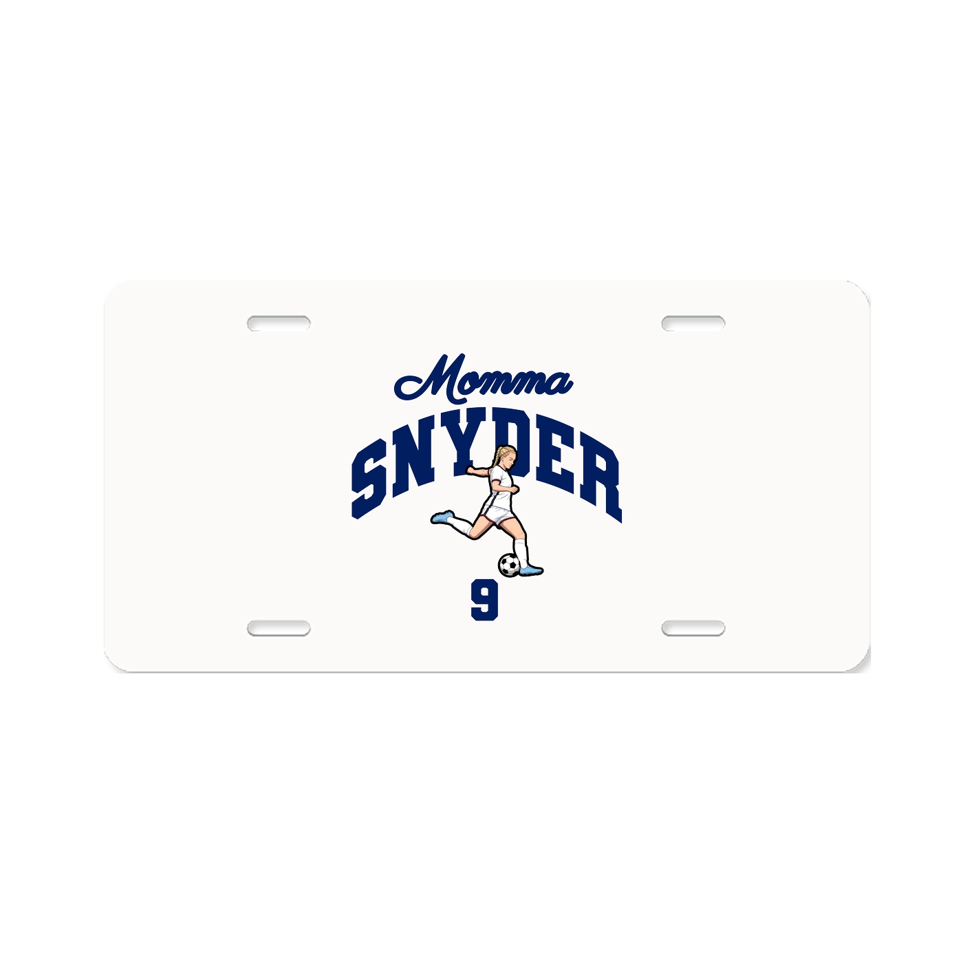 License Plate — Mothers Day Arch in Classic