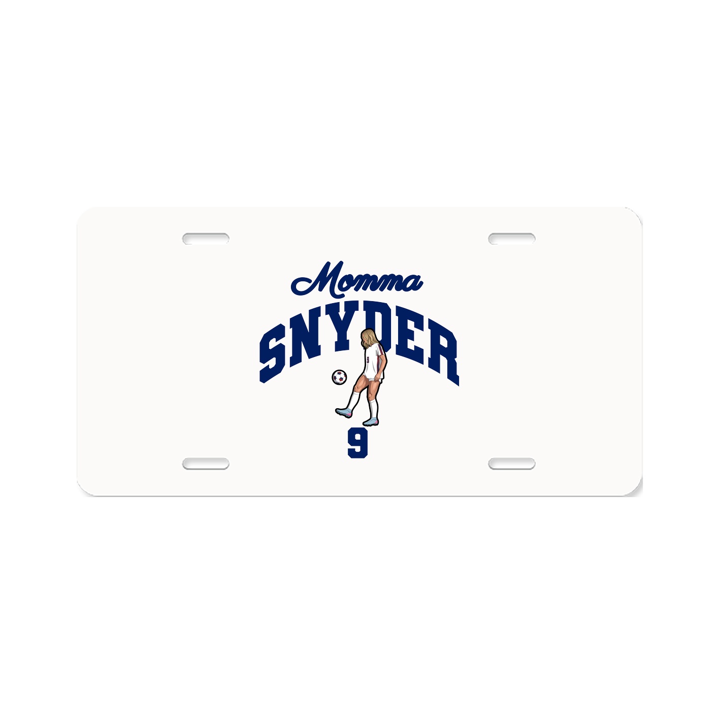 License Plate — Mothers Day Arch in Classic