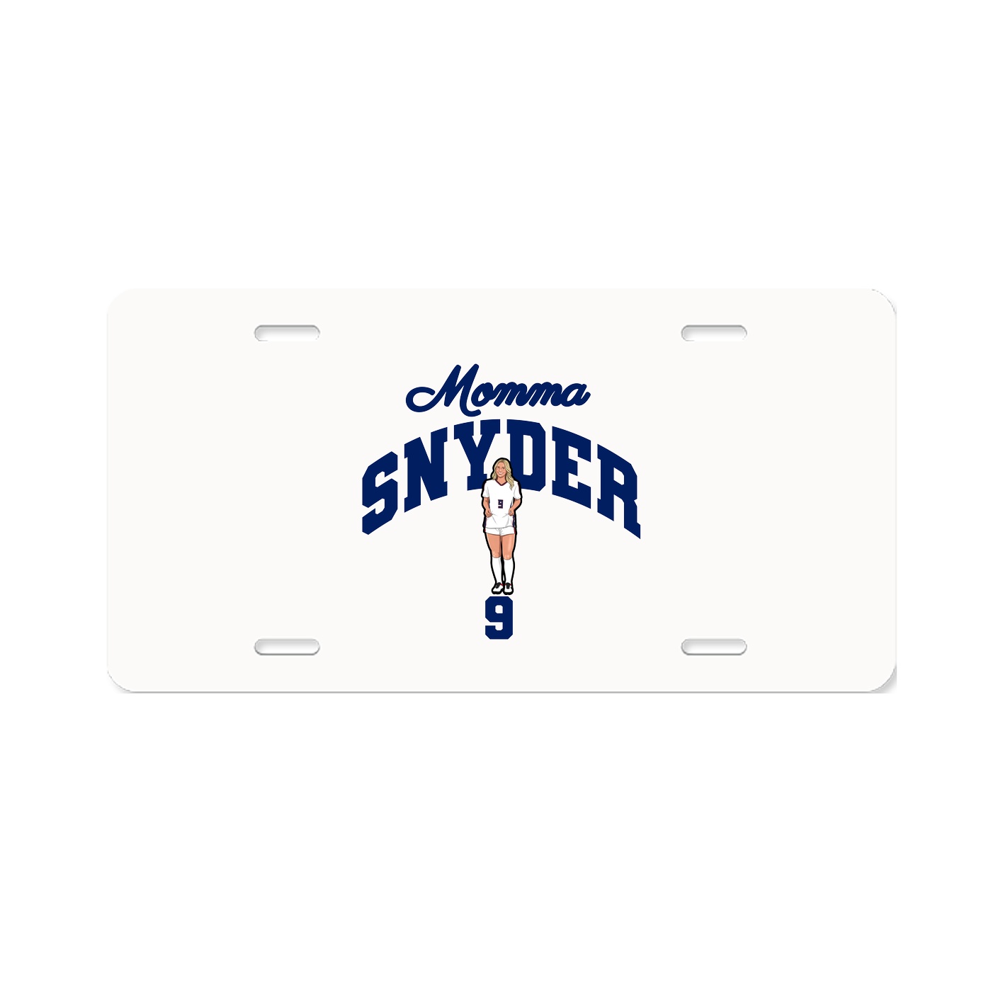 License Plate — Mothers Day Arch in Classic