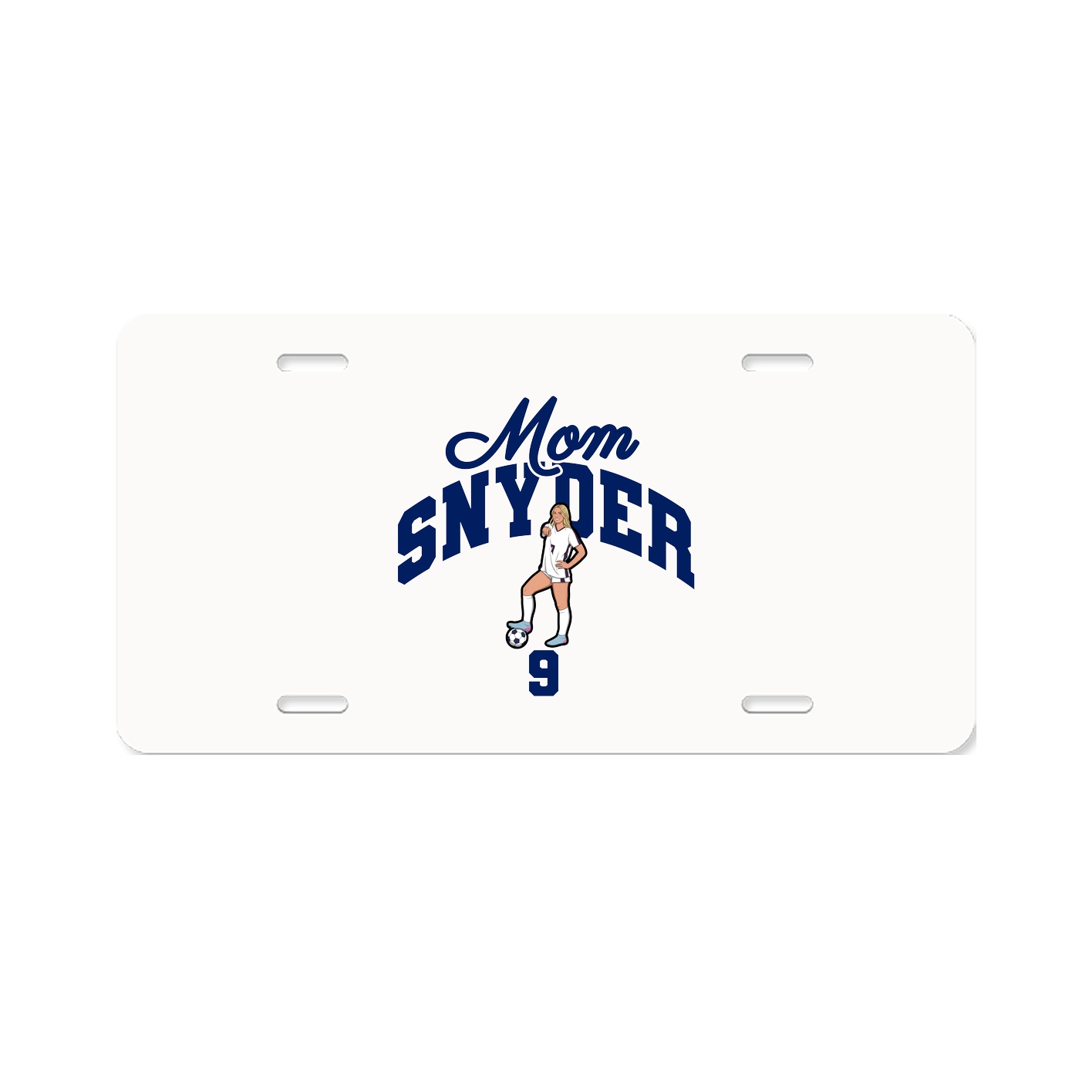 License Plate — Mothers Day Arch in Classic