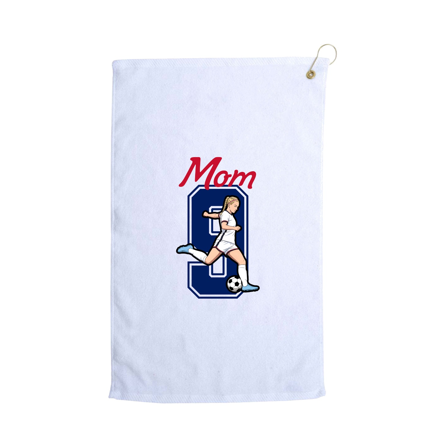Golf Towel — Mothers Day Shirsey in White