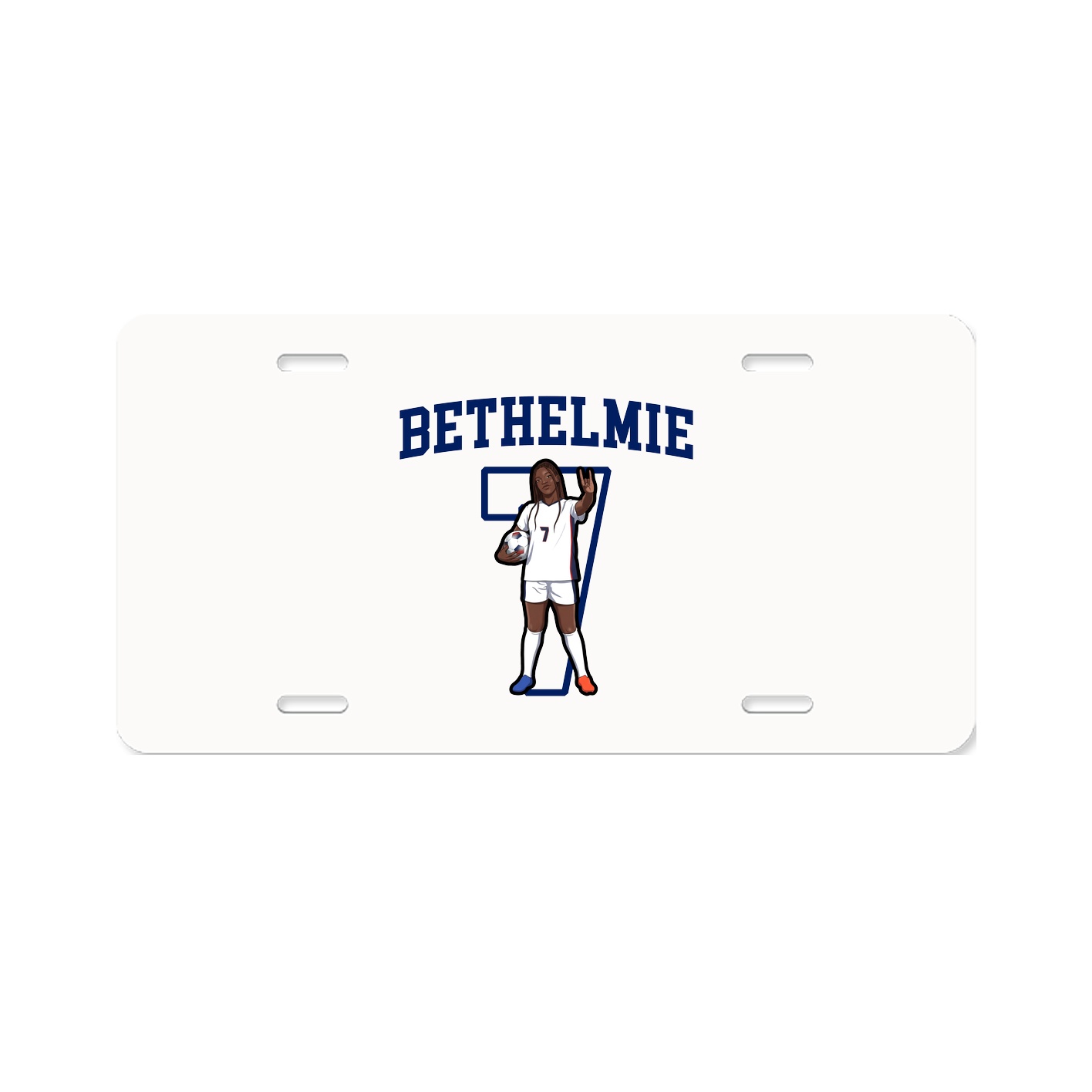 License Plate — Shirsey in Classic