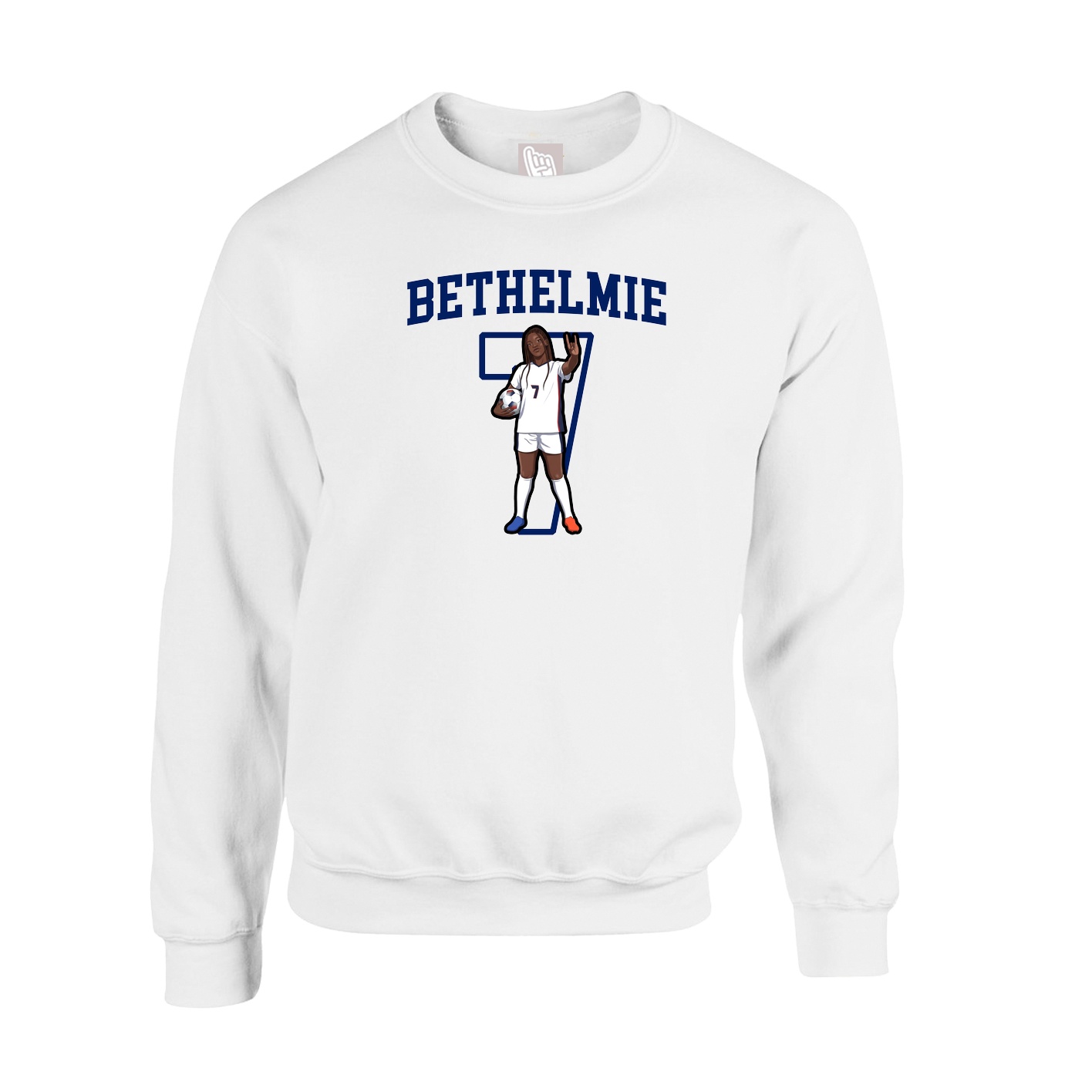 Fleece Crew — Shirsey in White