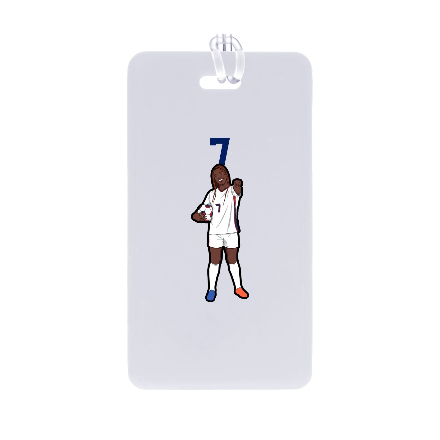 Bag Tag — Number Top in Classic