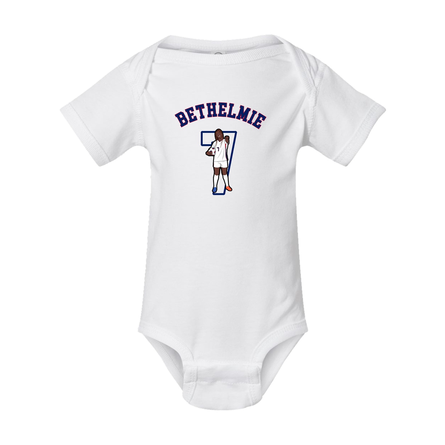 Baby Onesie — Shirsey Arch in White