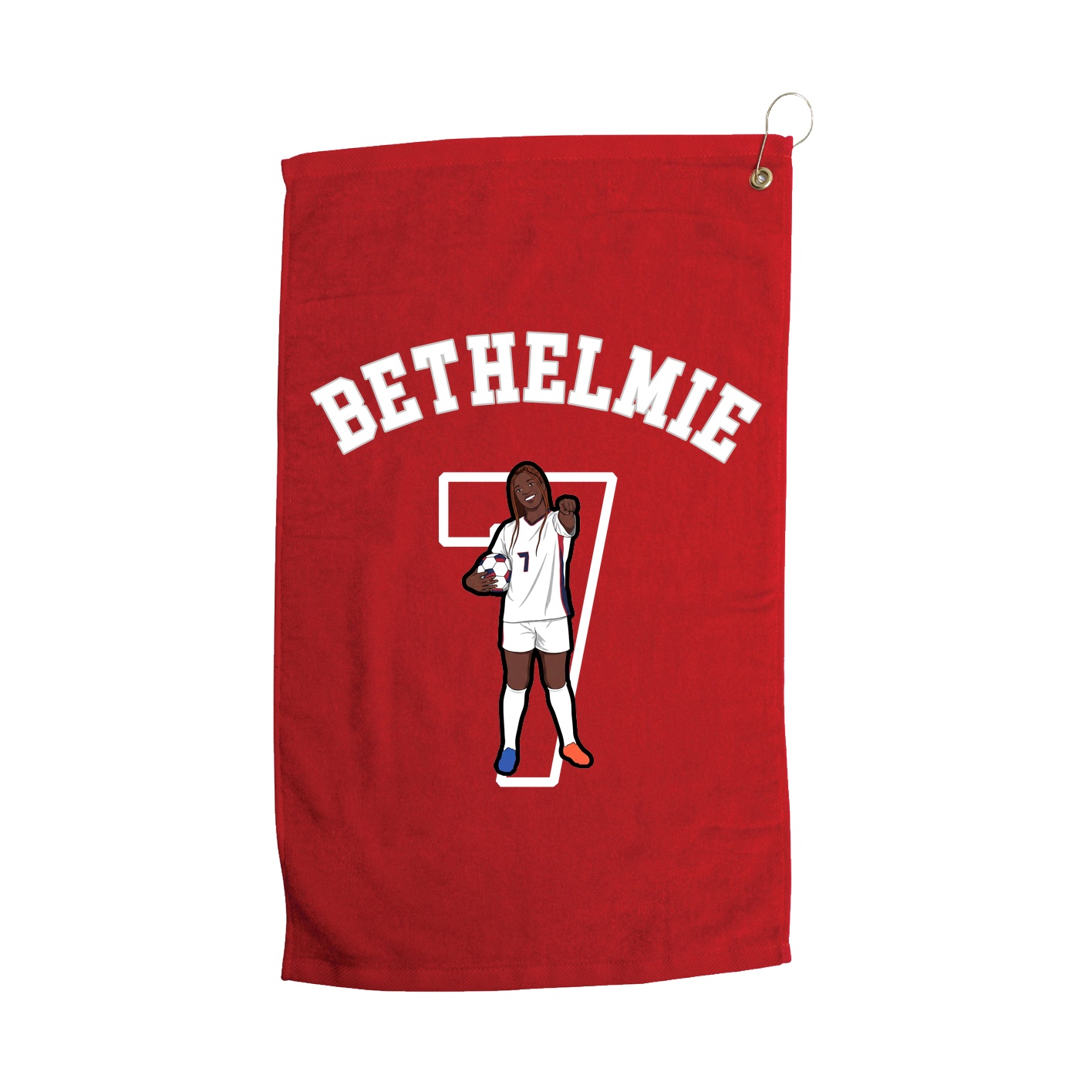 Golf Towel — Shirsey Arch in Red