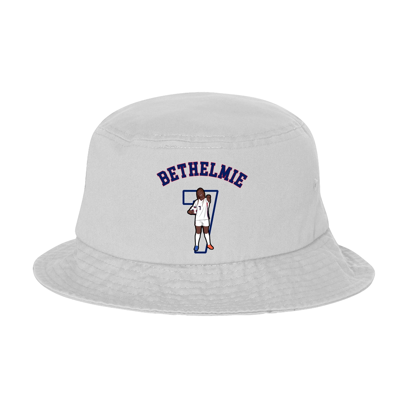 Bucket Cap — Shirsey Arch in White