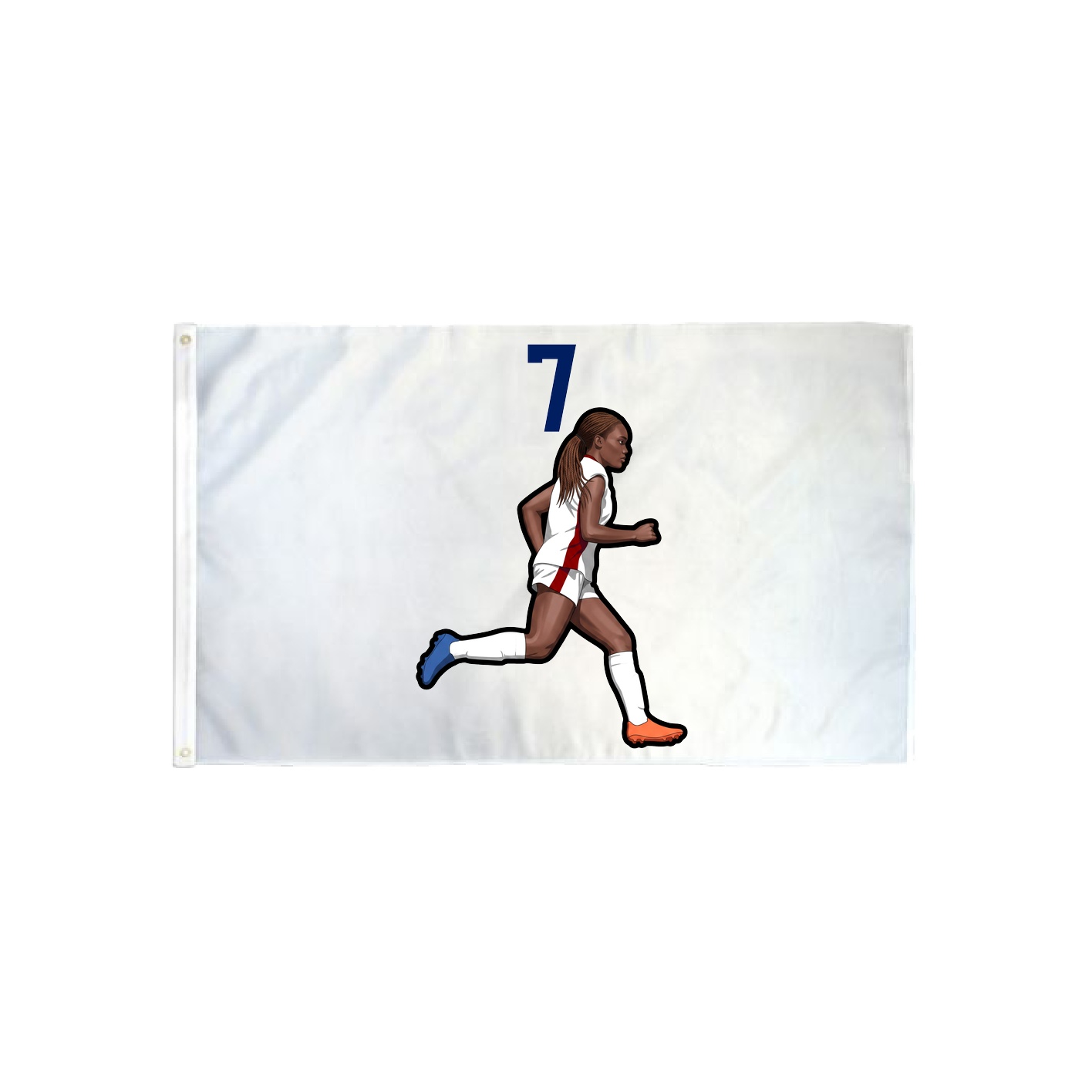 3x5 Flag — Number Top in Classic