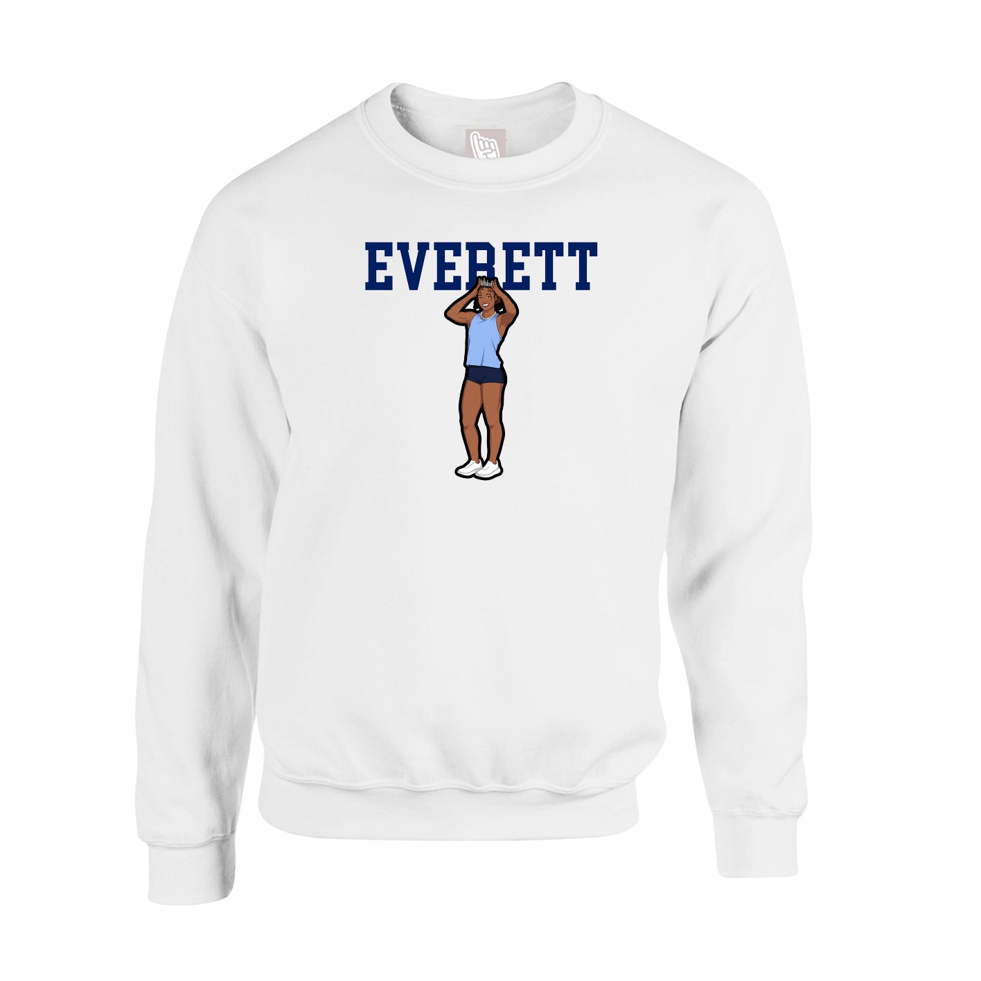 Fleece Crew — Shirsey in White