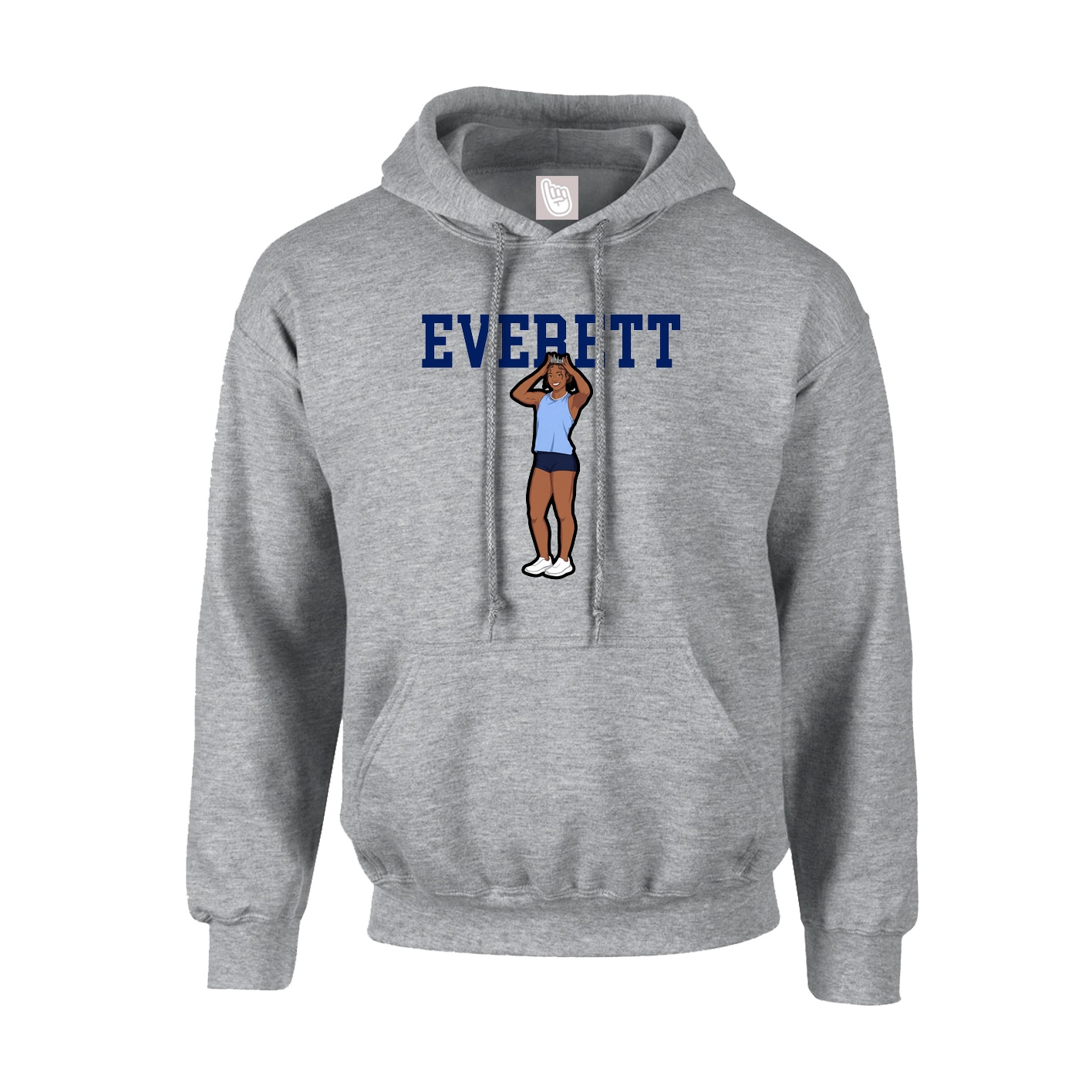 Youth Hoodie — Shirsey in Grey