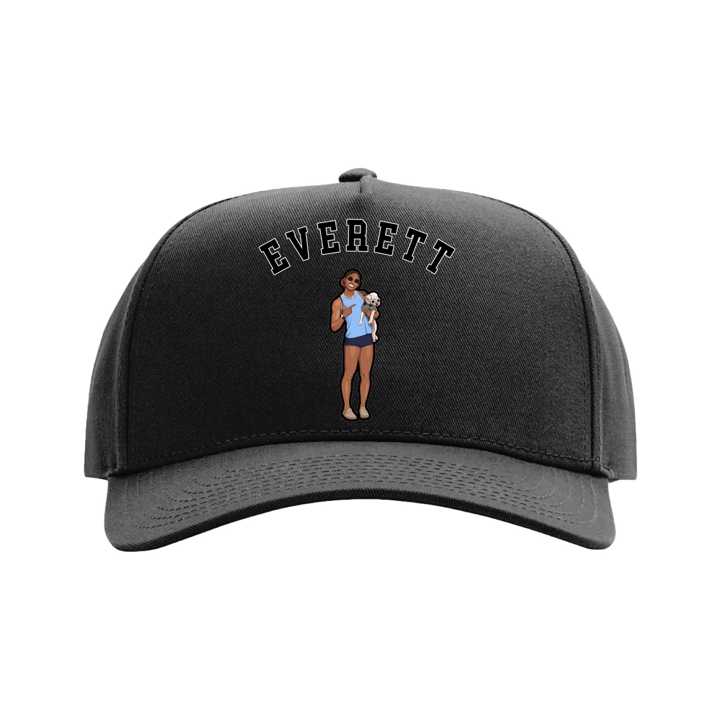 Full Fabric Five-Panel Champ Cap