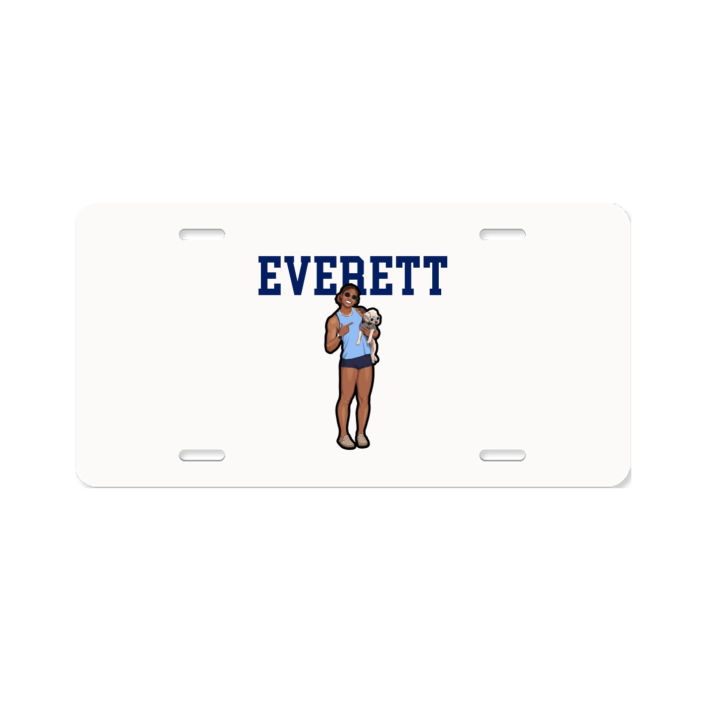 License Plate — Shirsey in Classic