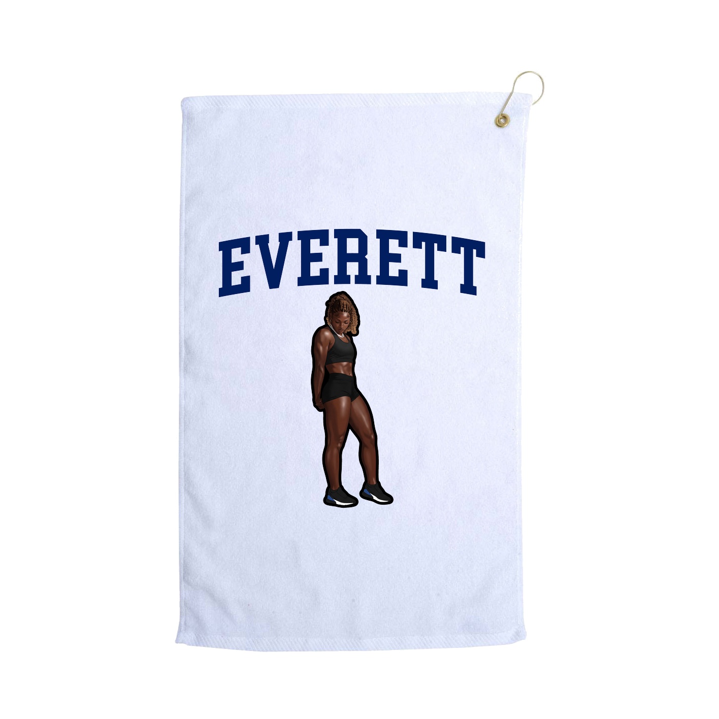 Golf Towel — Shirsey in White
