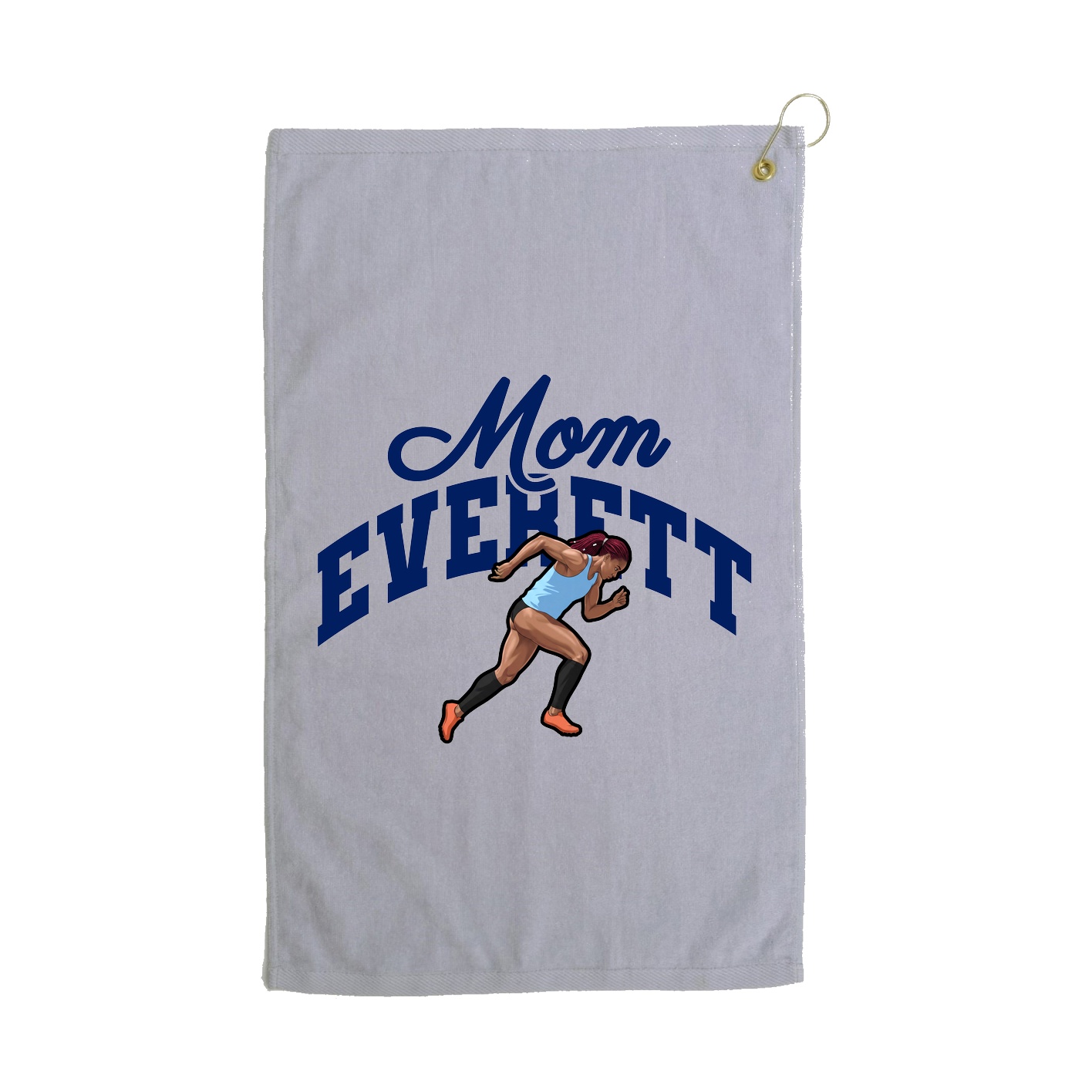 Golf Towel — Mothers Day Arch in Grey