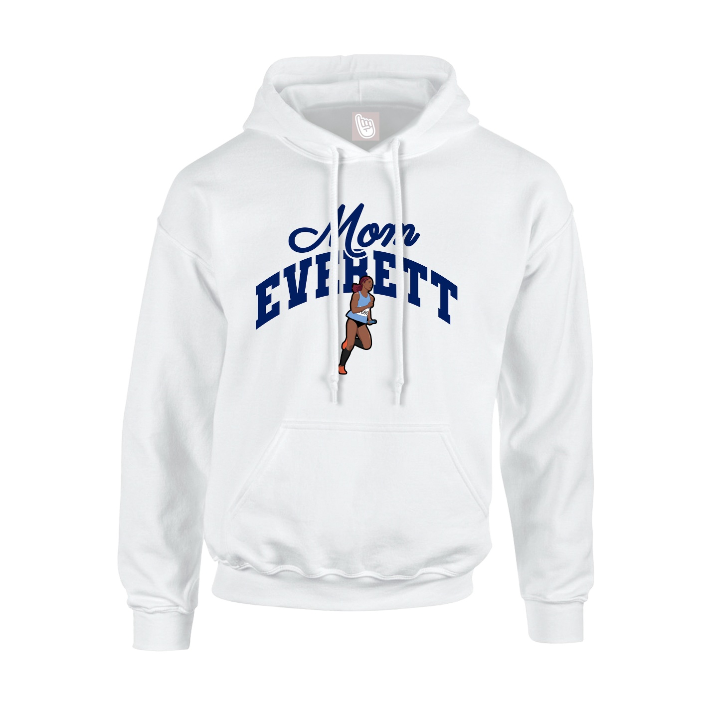 Hoodie — Mothers Day Arch in White