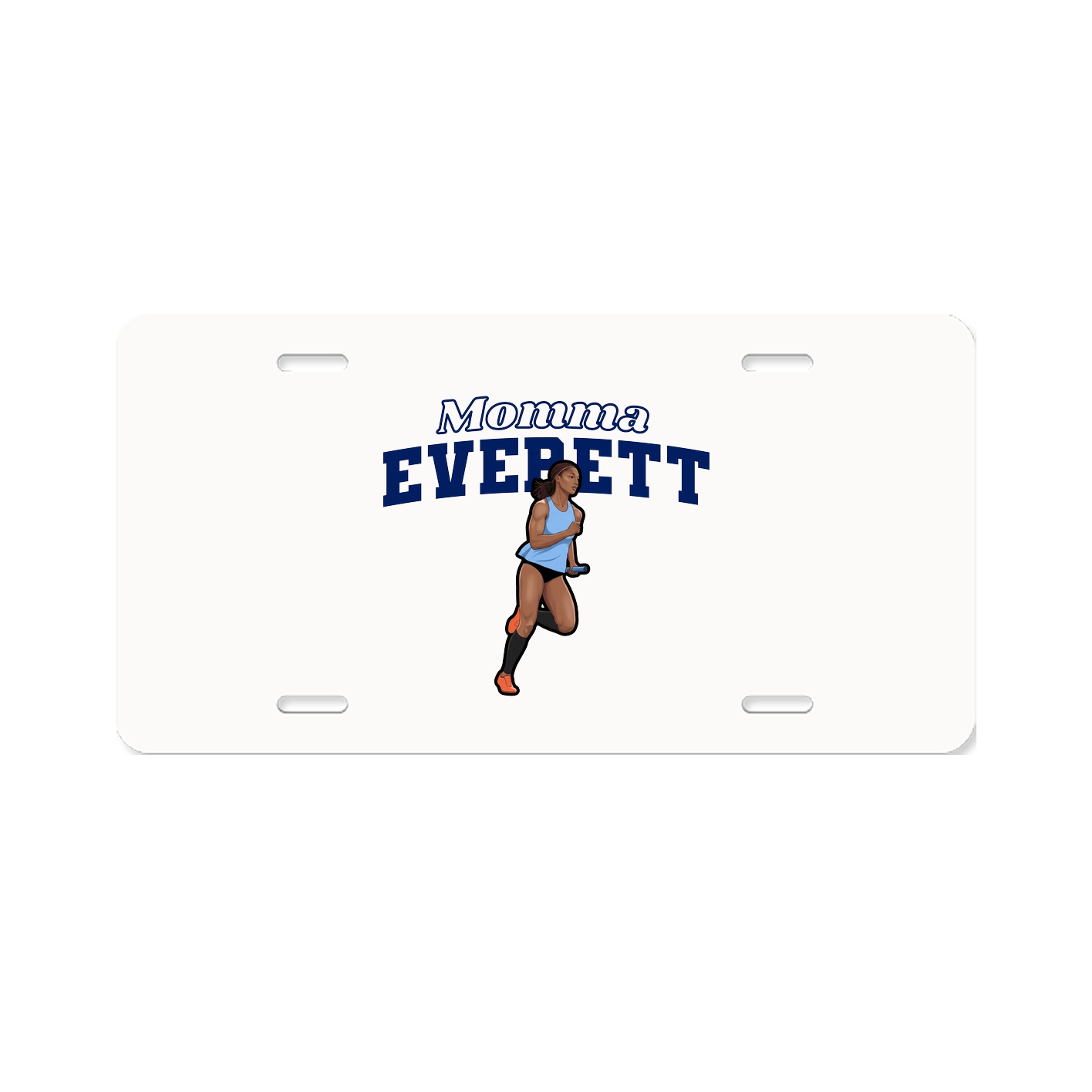 License Plate — Mothers Day Block in Classic
