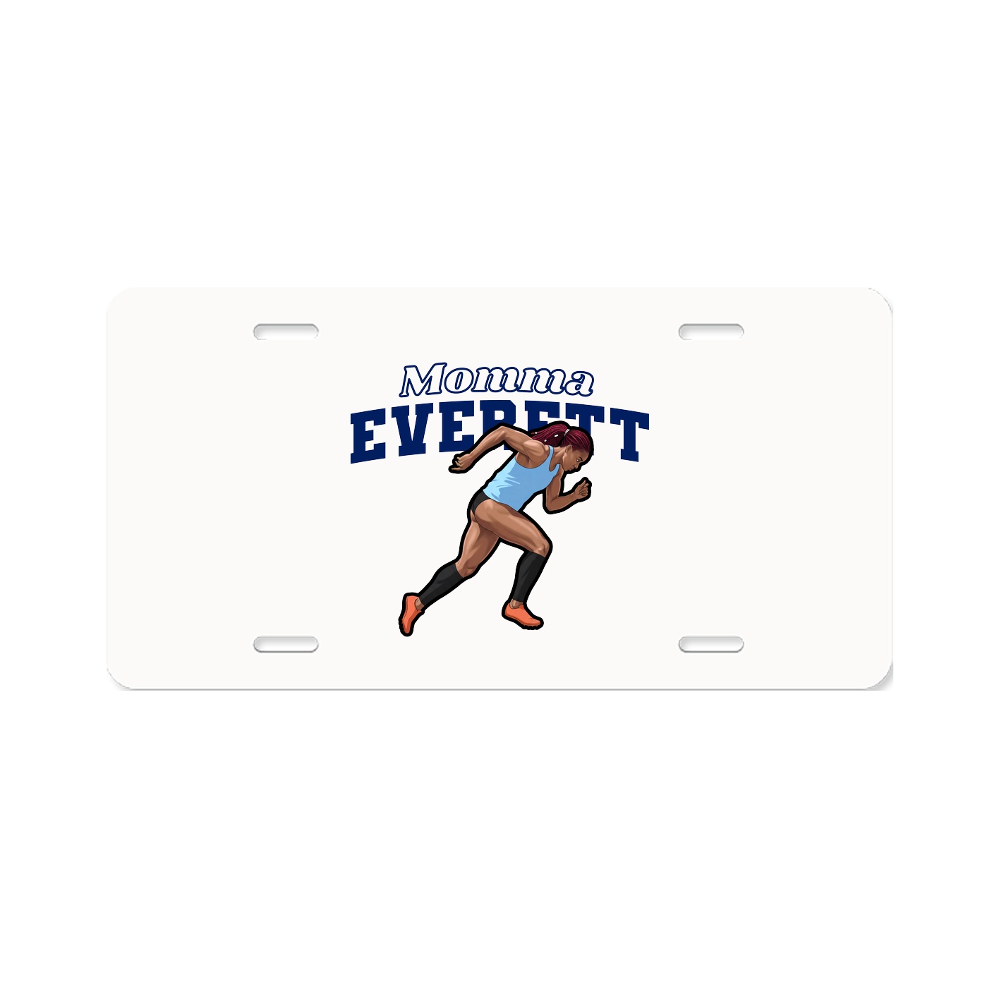 License Plate — Mothers Day Block in Classic
