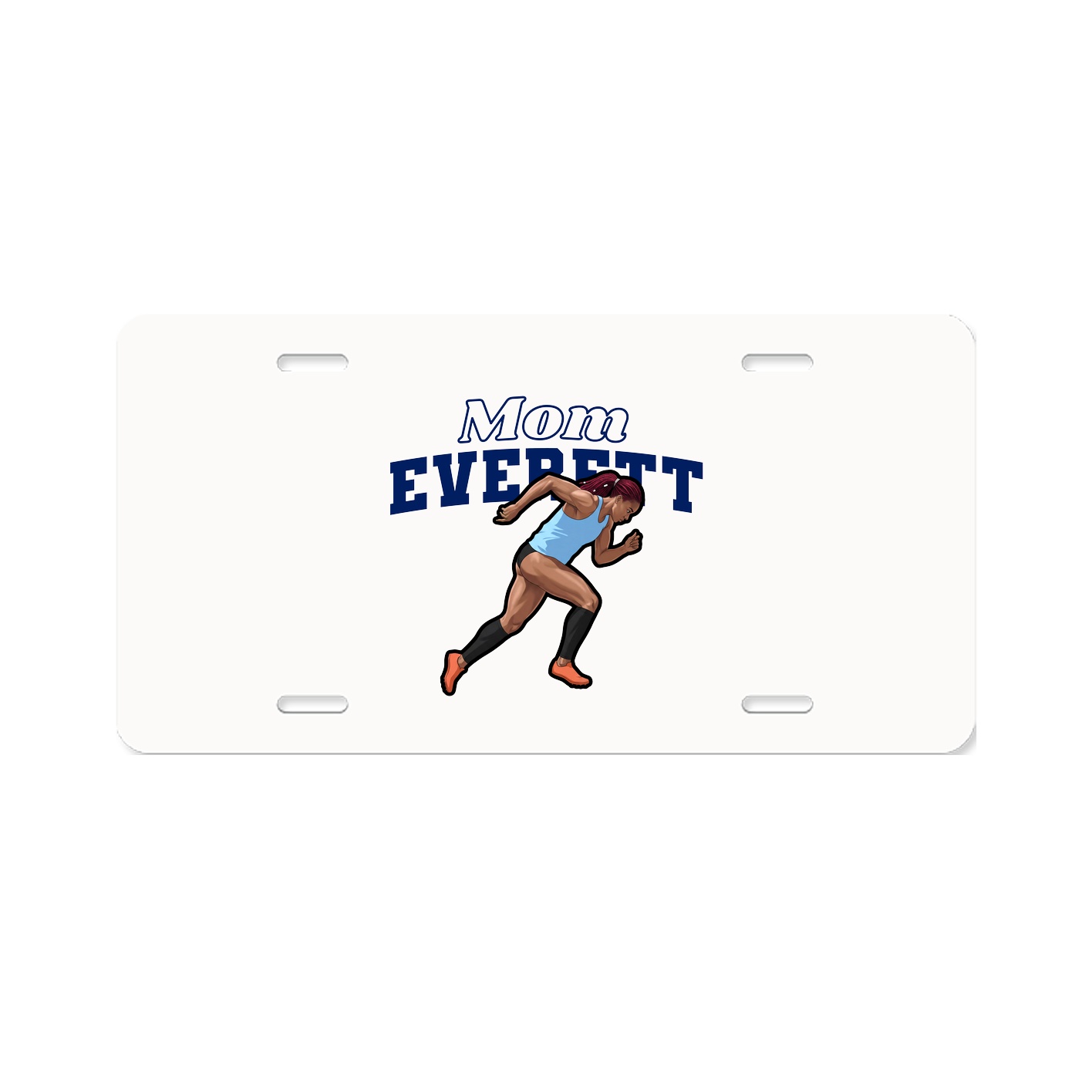License Plate — Mothers Day Block in Classic