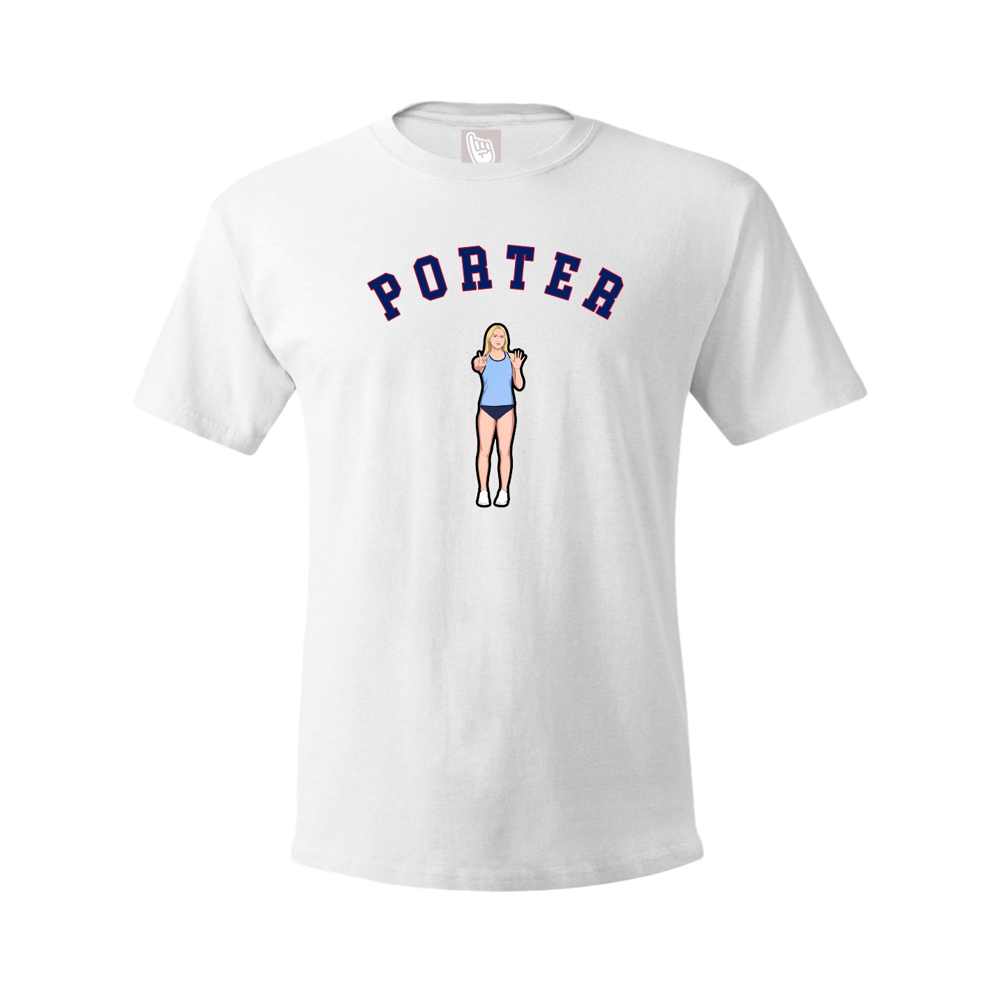 Tee — Shirsey Arch in White