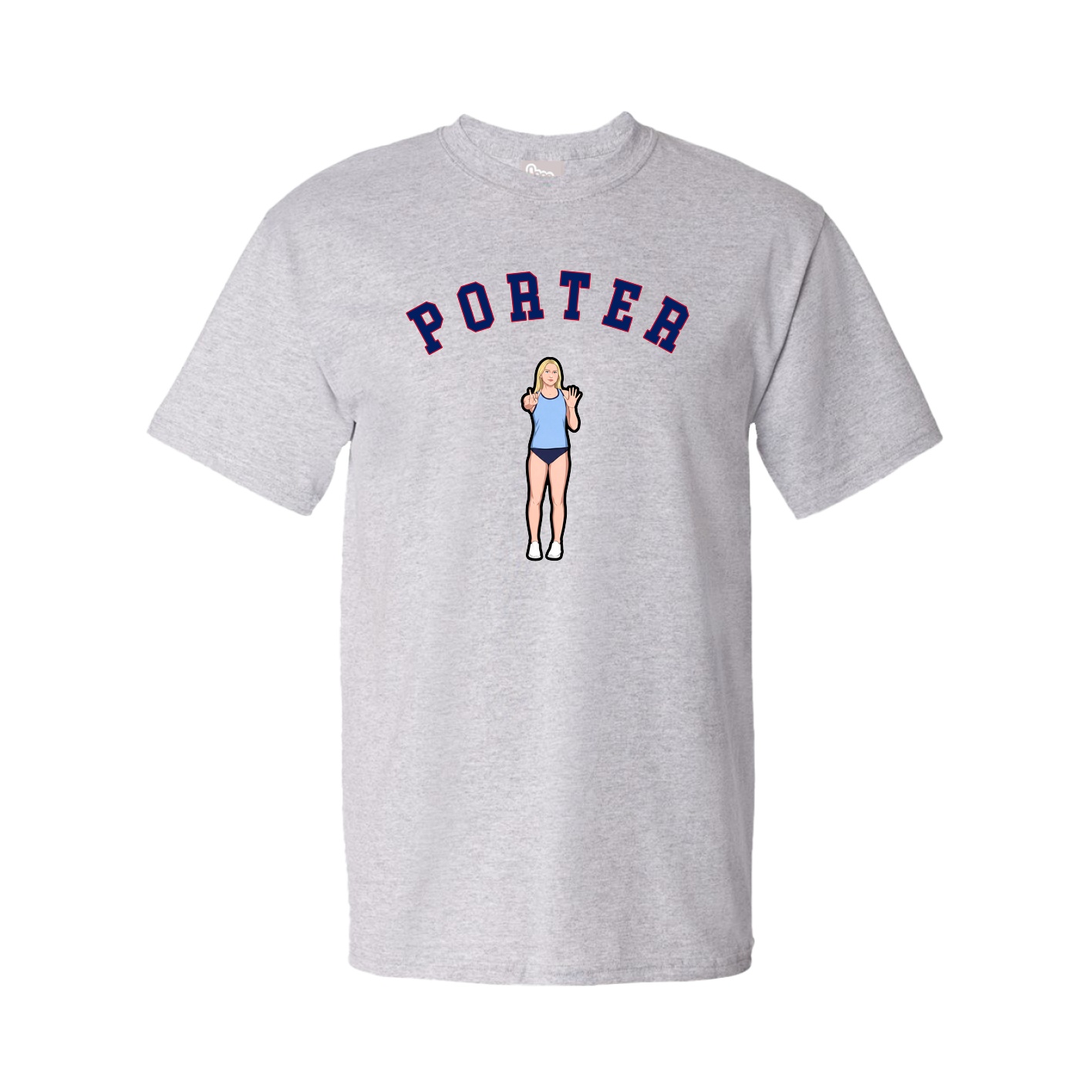 Youth Tee — Shirsey Arch in Grey