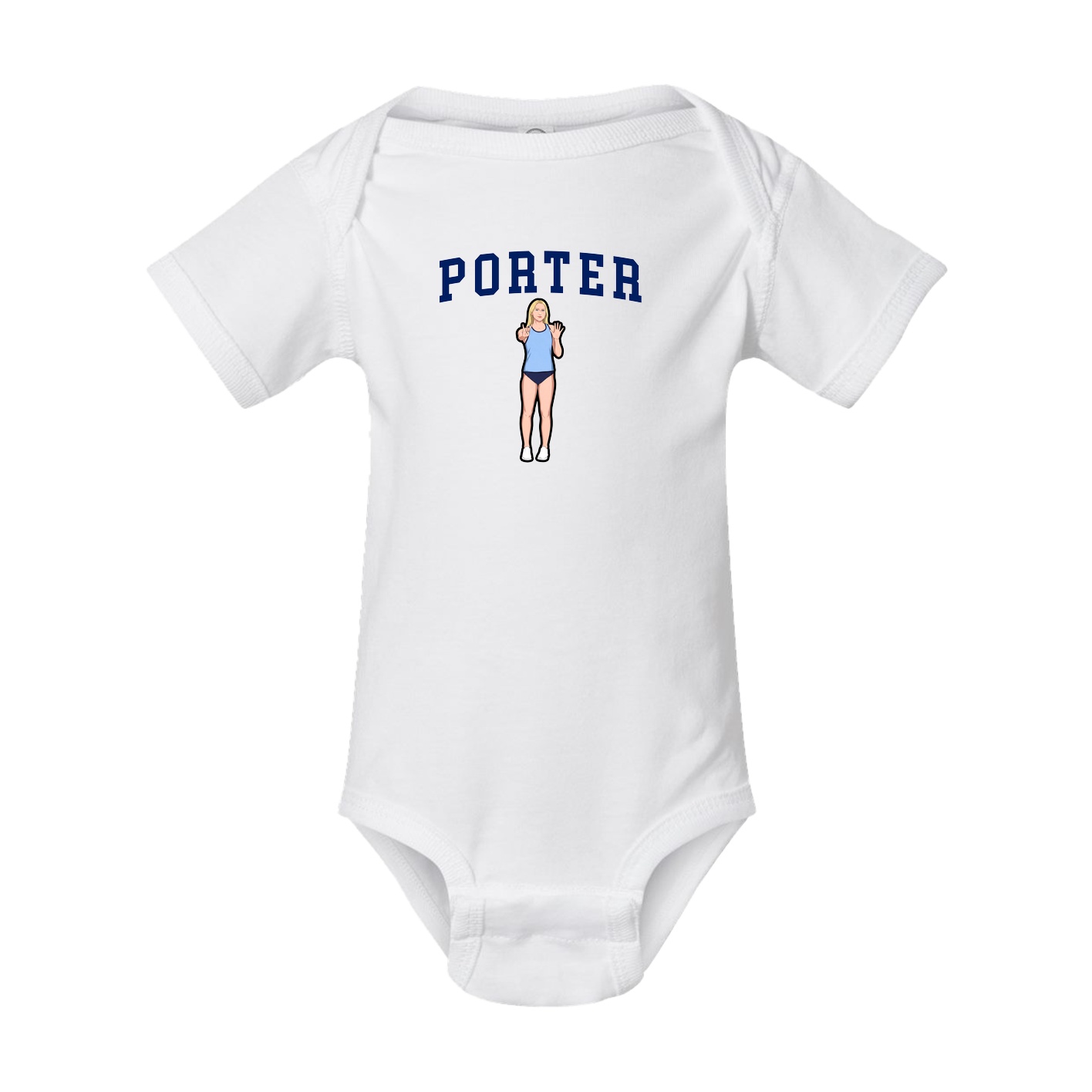 Baby Onesie — Shirsey in White