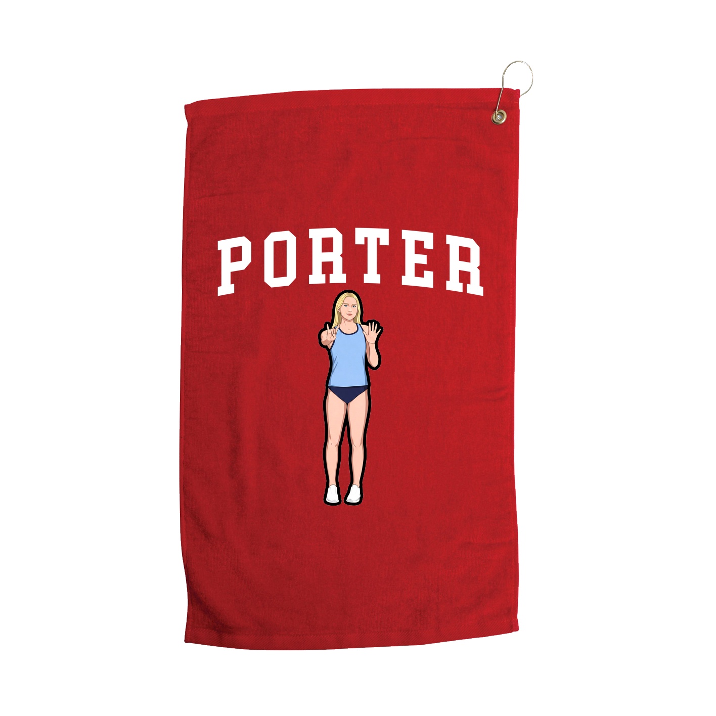 Golf Towel — Shirsey in Red