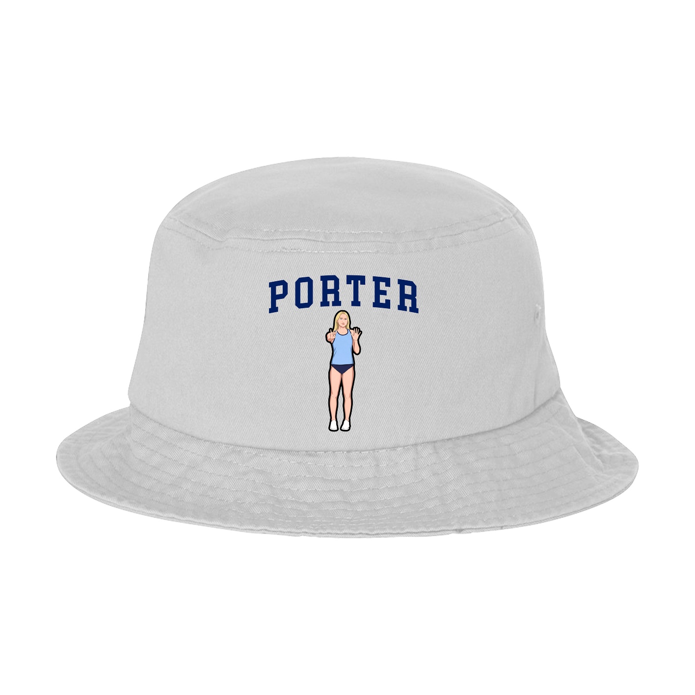 Bucket Cap — Shirsey in White