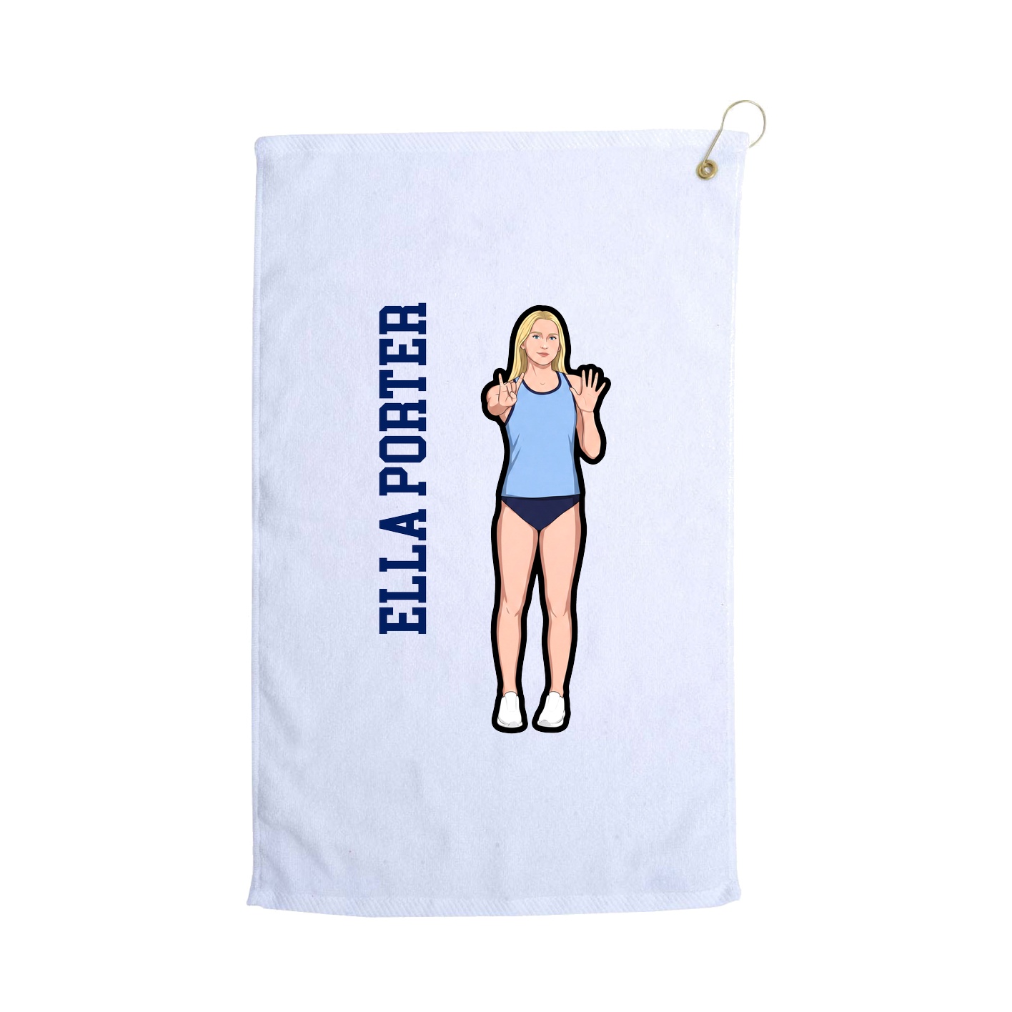 Terry Velour Golf Towel