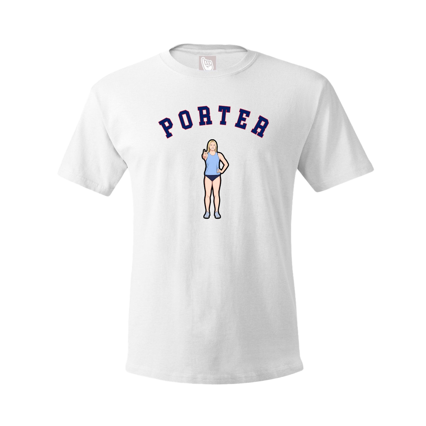 Tee — Shirsey Arch in White