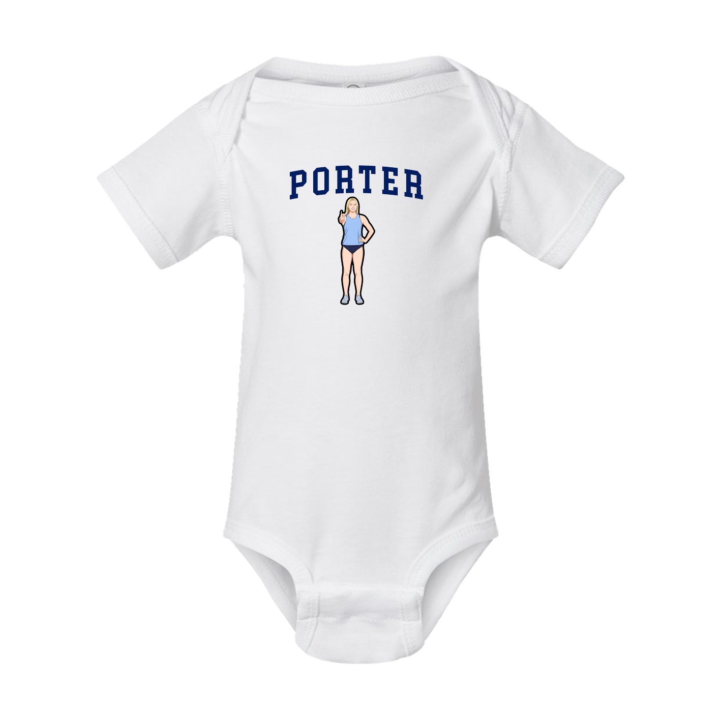 Baby Onesie — Shirsey in White
