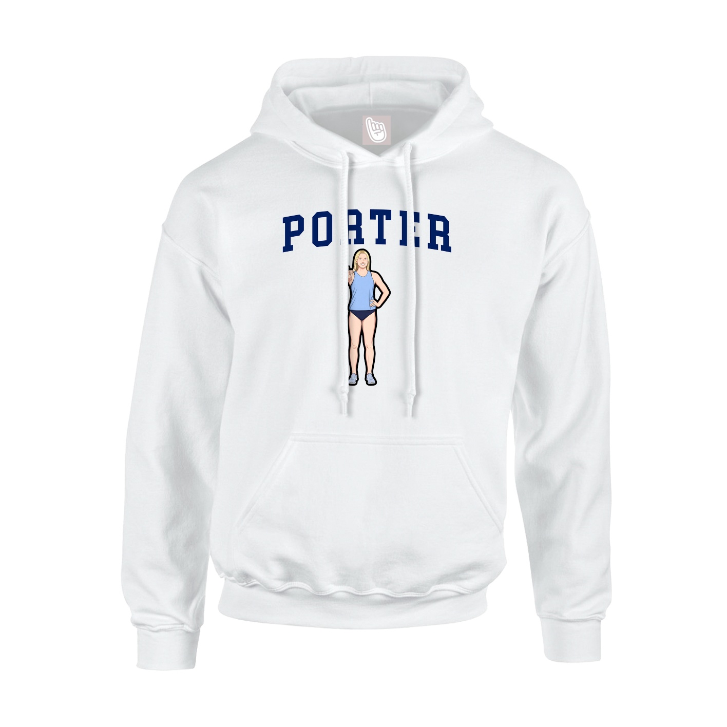Youth Hoodie — Shirsey in White