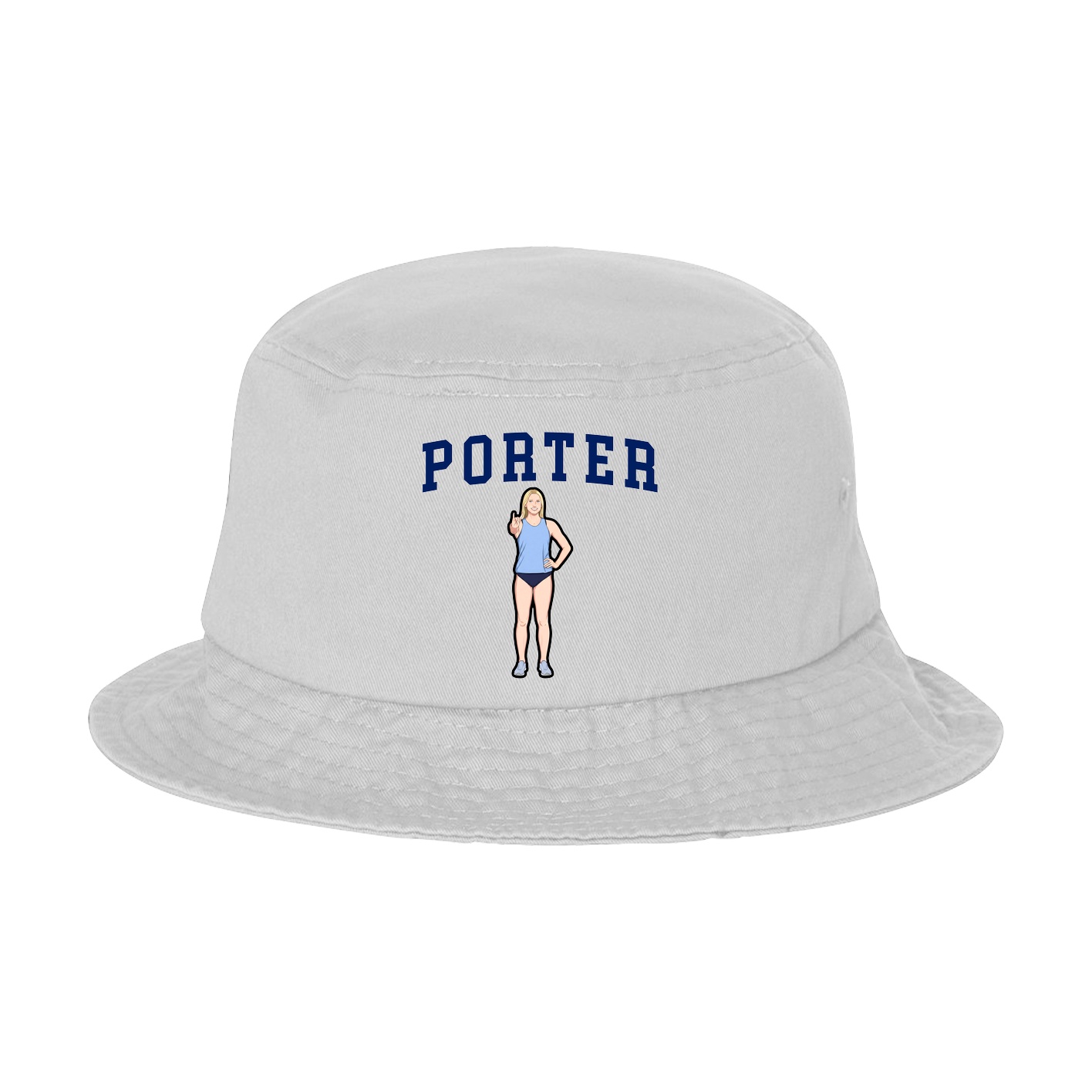 Bucket Cap — Shirsey in White