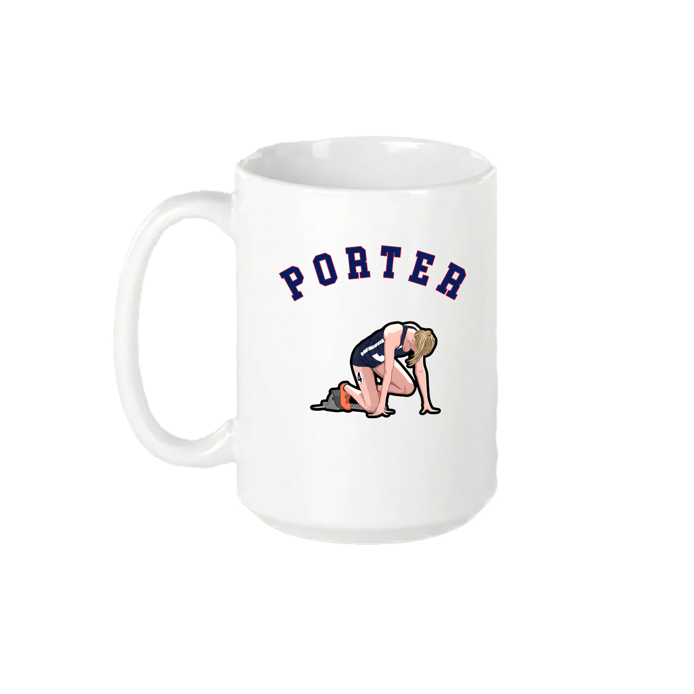 15oz Coffee Mug — Shirsey Arch in White