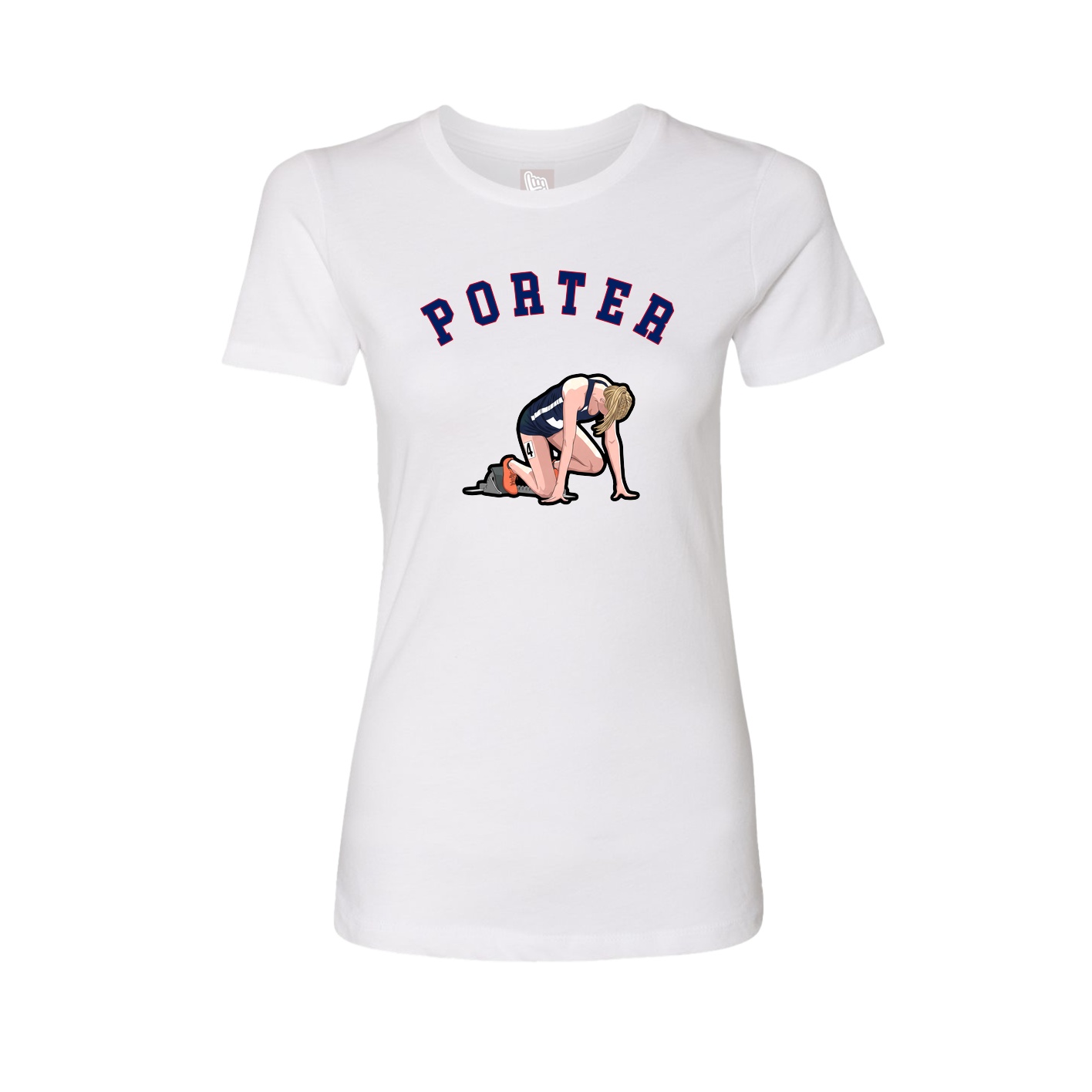 Womens Tee — Shirsey Arch in White