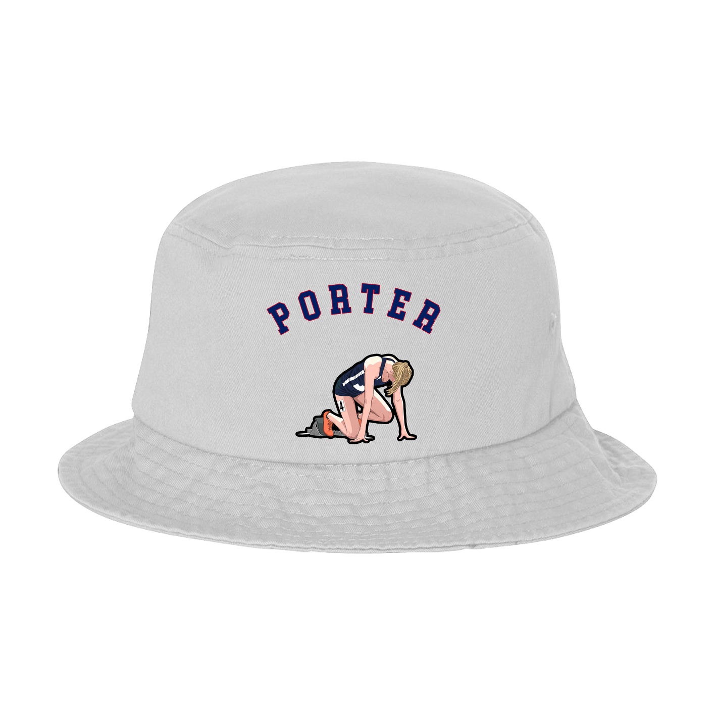 Bucket Cap — Shirsey Arch in White